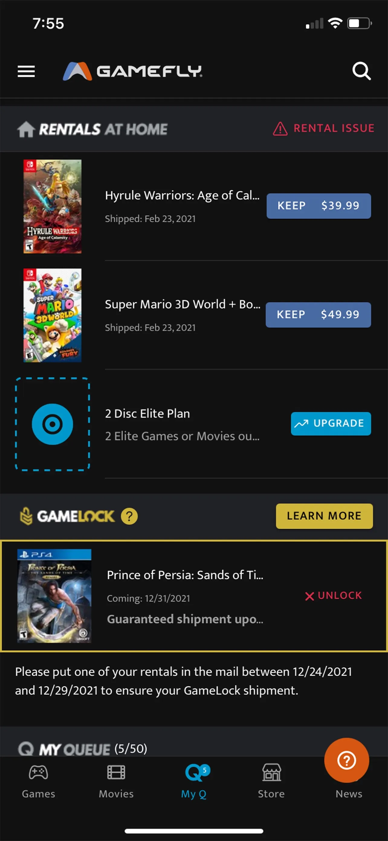 GameFly iphone screenshot 4
