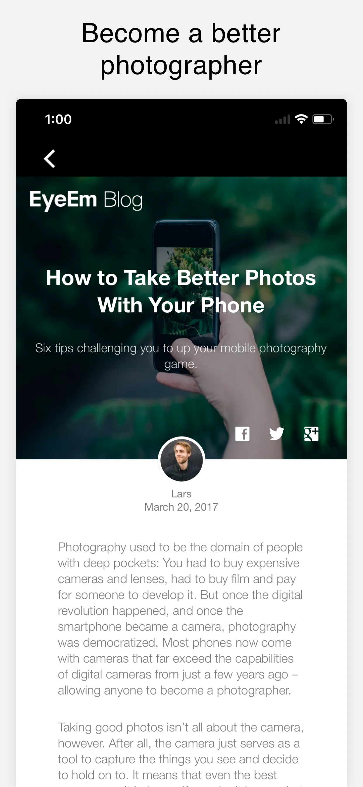 EyeEm - Photography iphone screenshot 4