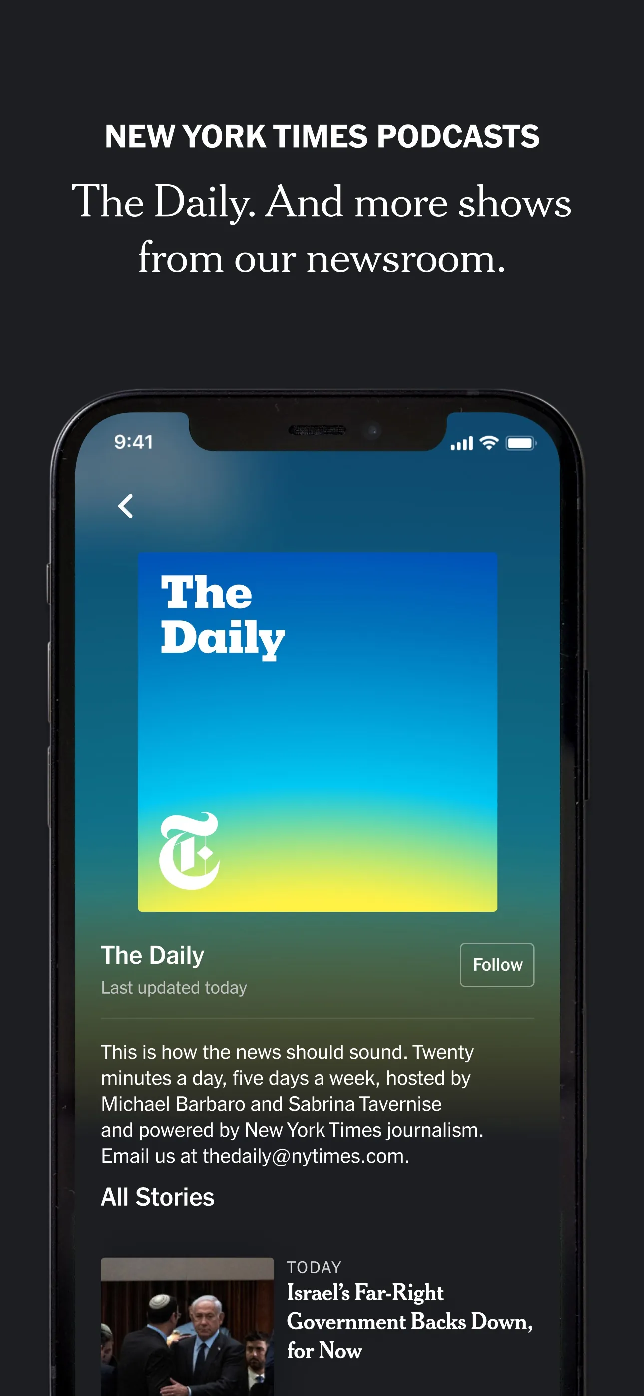 NYT Audio iphone screenshot 6