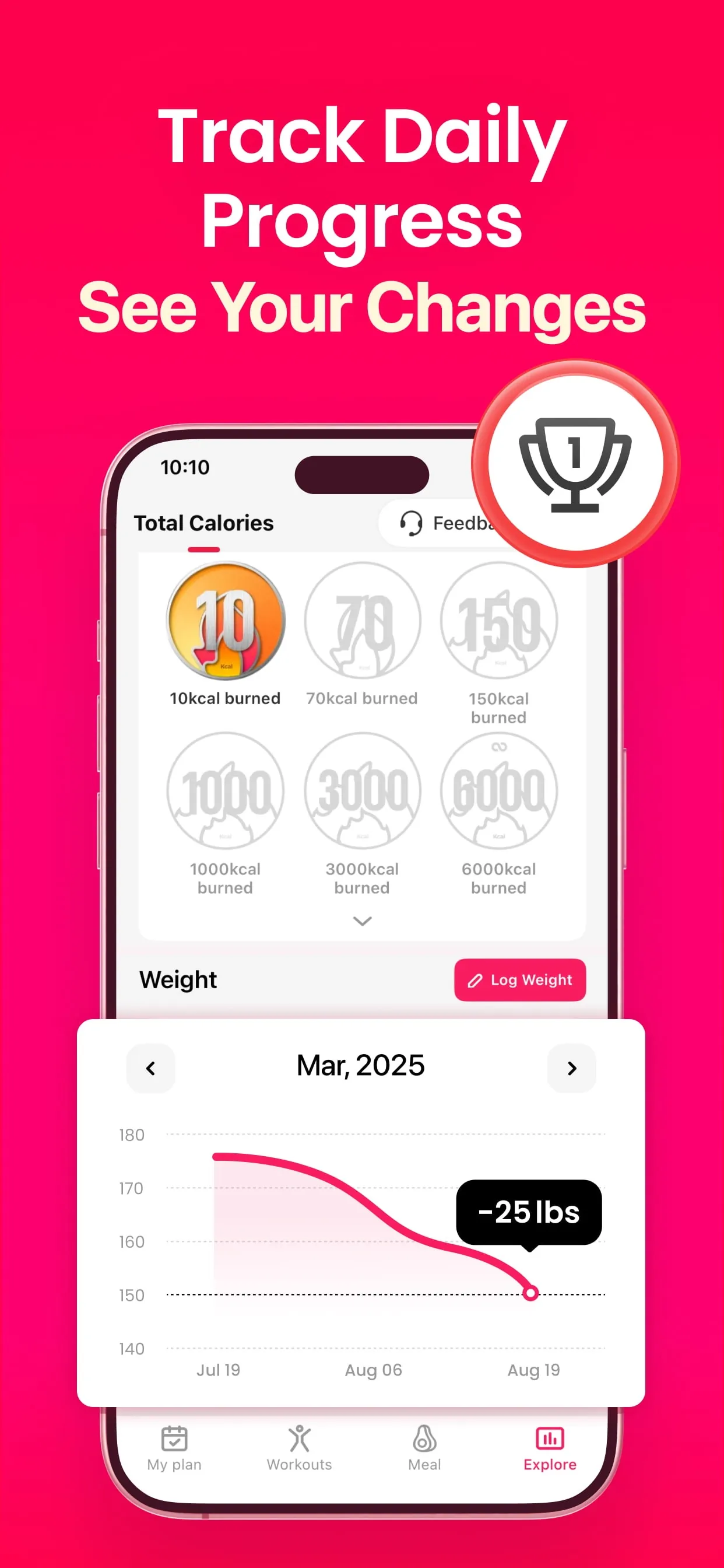 LazyFit: Home Workout Planner iphone screenshot 7