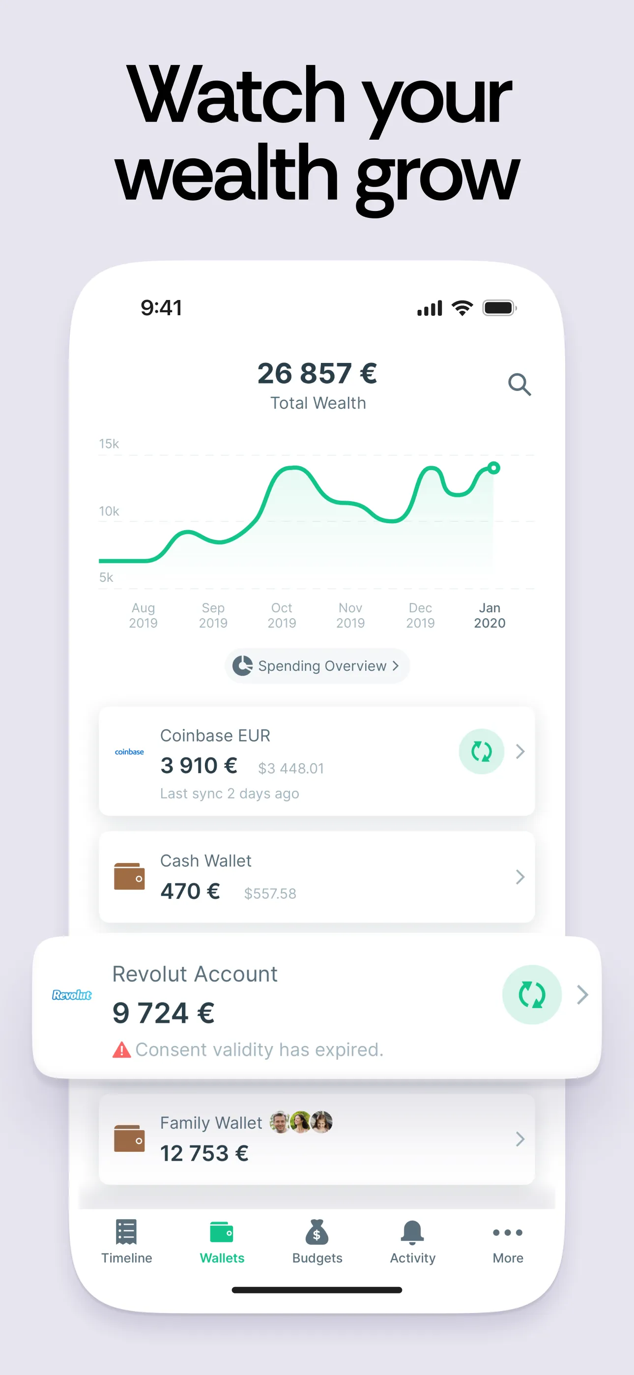 Spendee Budget App & Planner iphone screenshot 4