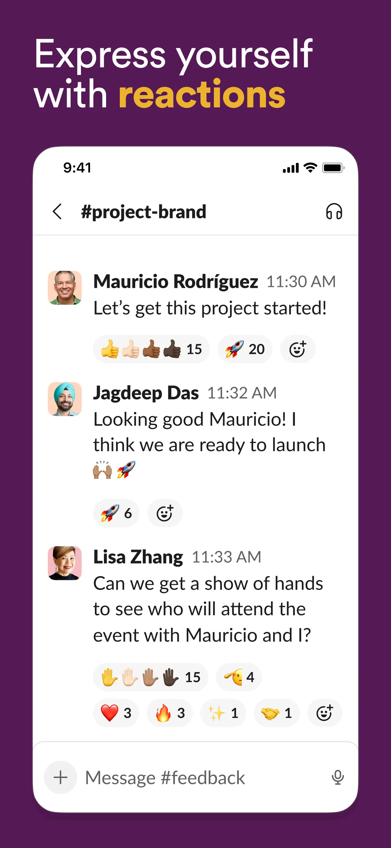 Slack iphone screenshot 5