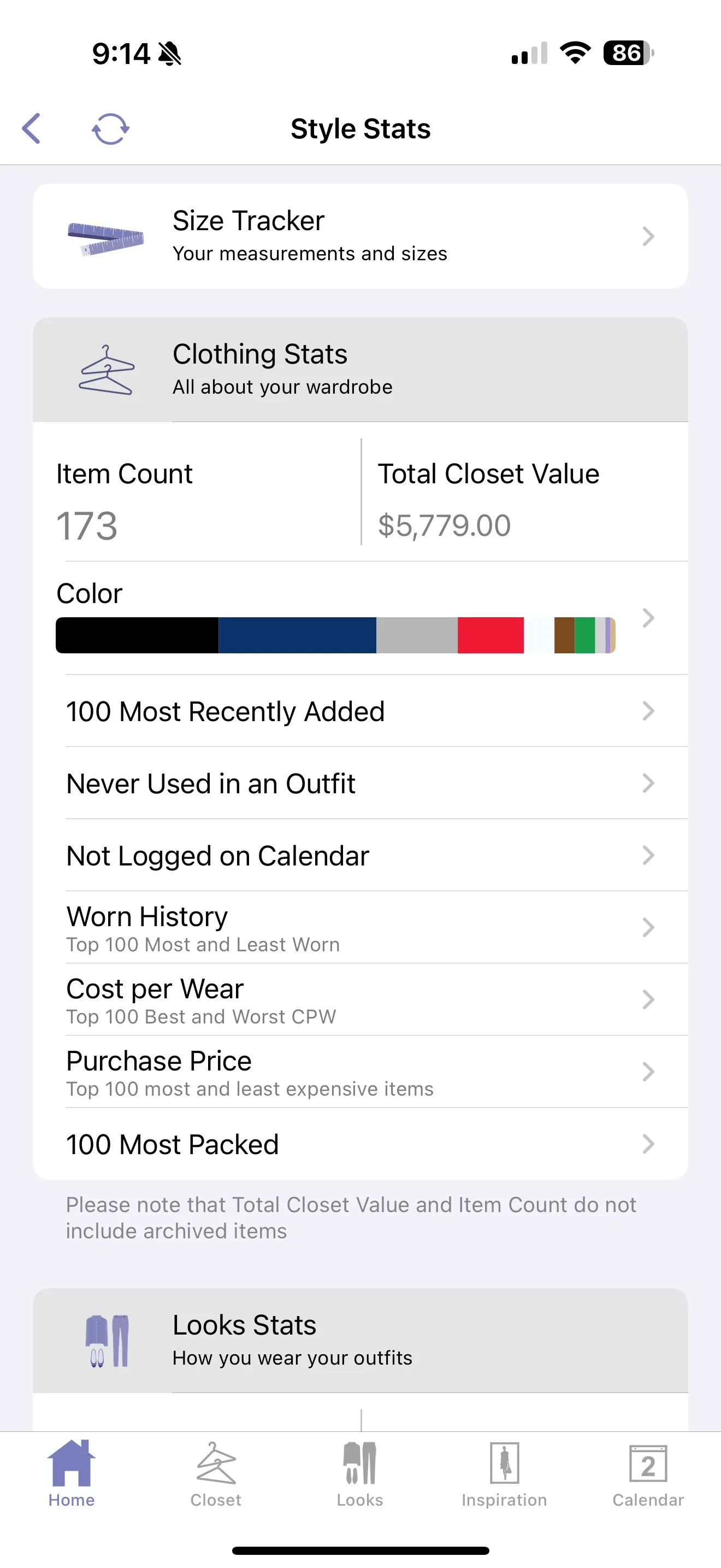 Stylebook iphone screenshot 6