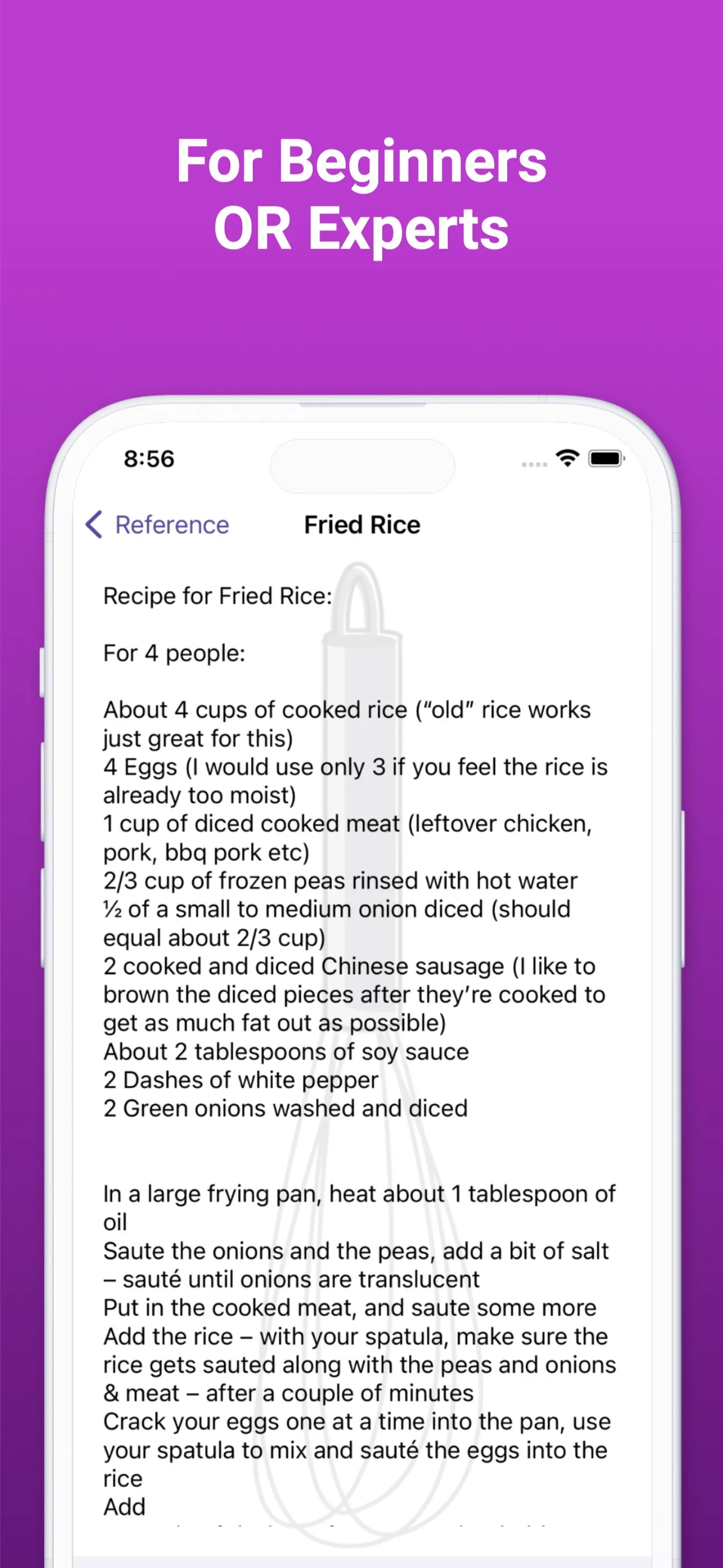 Sous Chef : Timers & Recipes iphone screenshot 6
