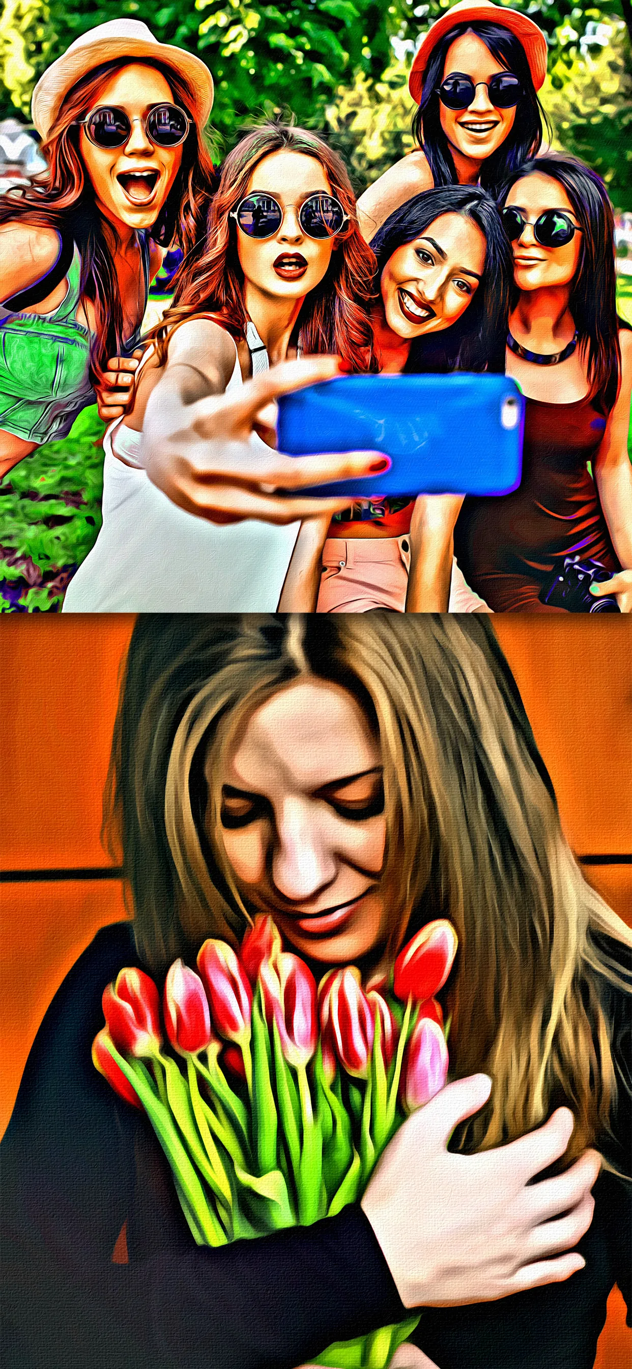 Portrait Painter iphone screenshot 2
