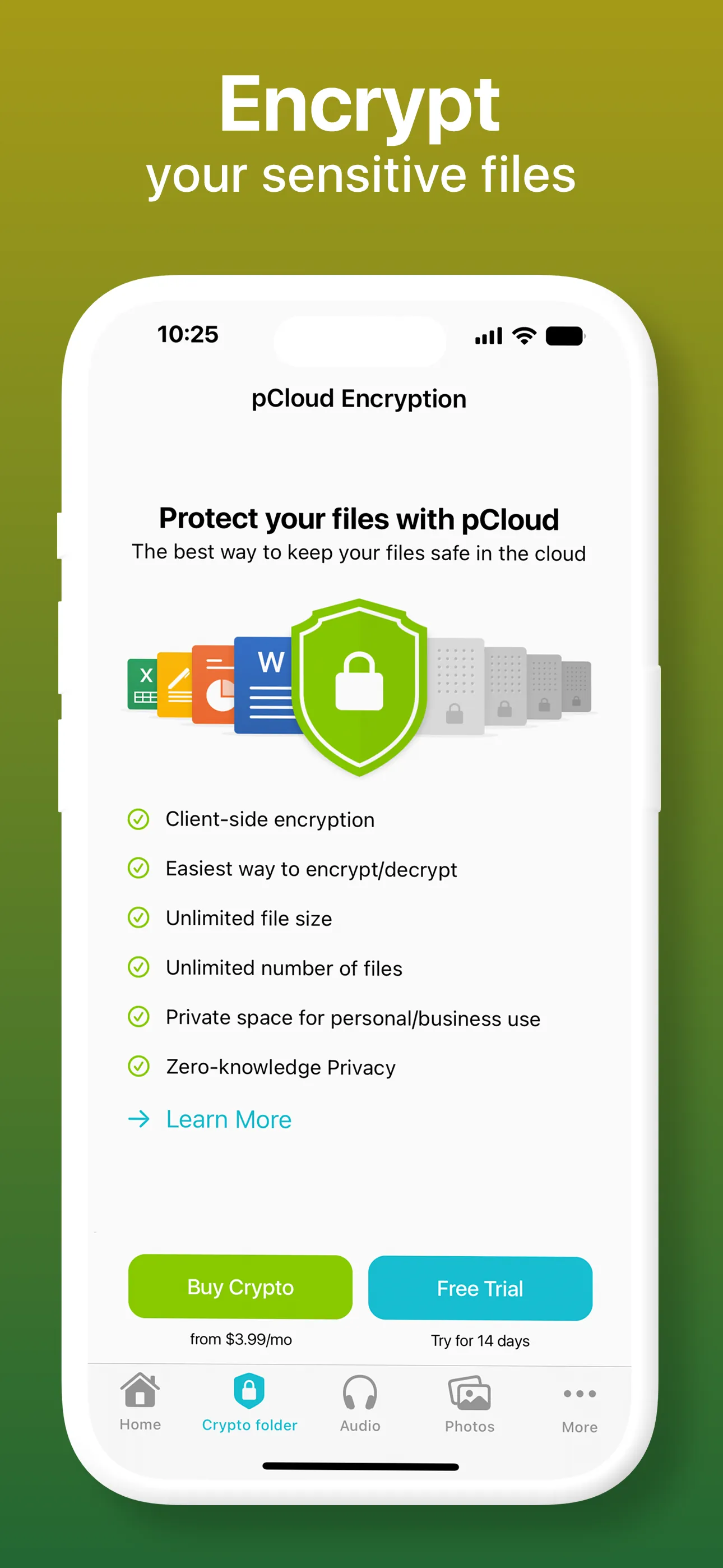 pCloud - Cloud Storage iphone screenshot 7