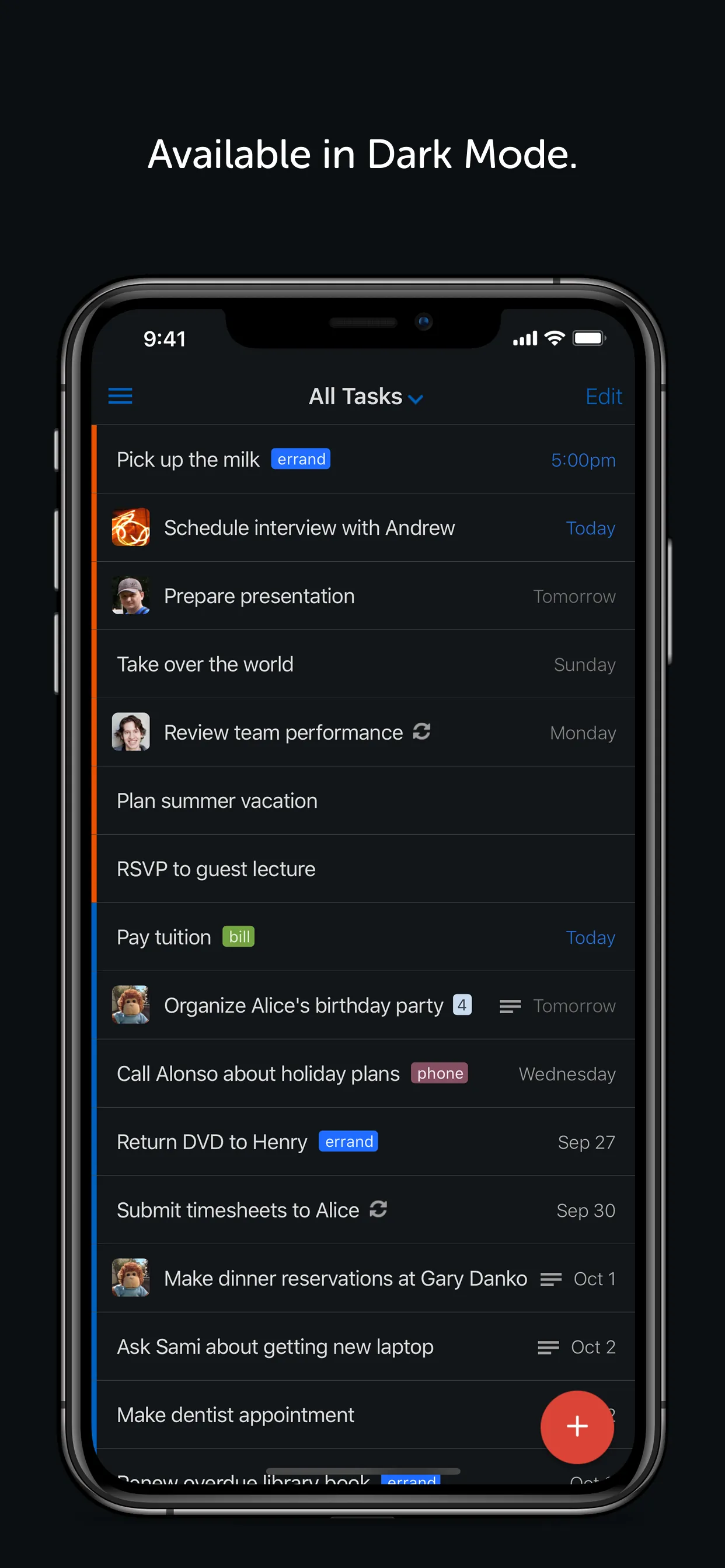 Remember The Milk: To-Do List iphone screenshot 5