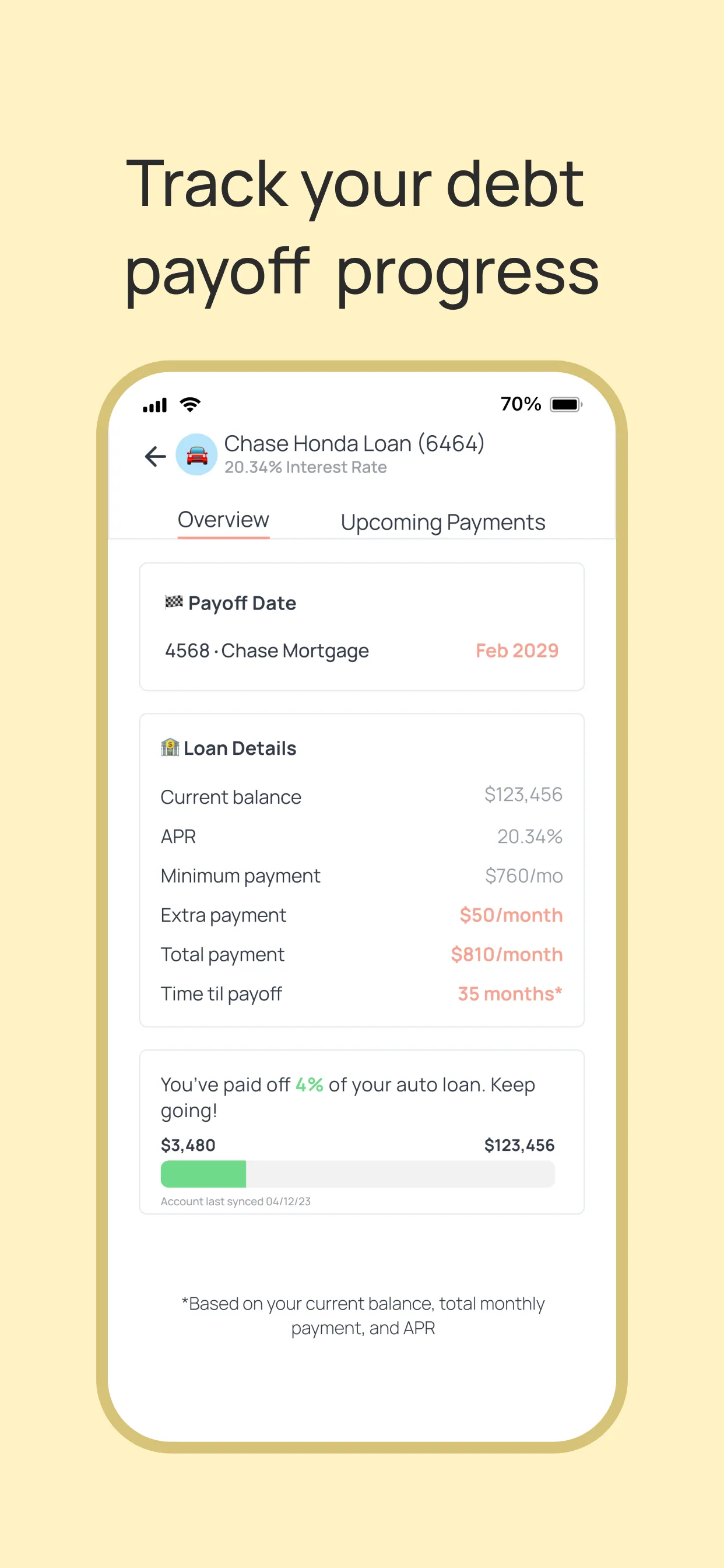 DebtWise: Crush Your Debt iphone screenshot 1