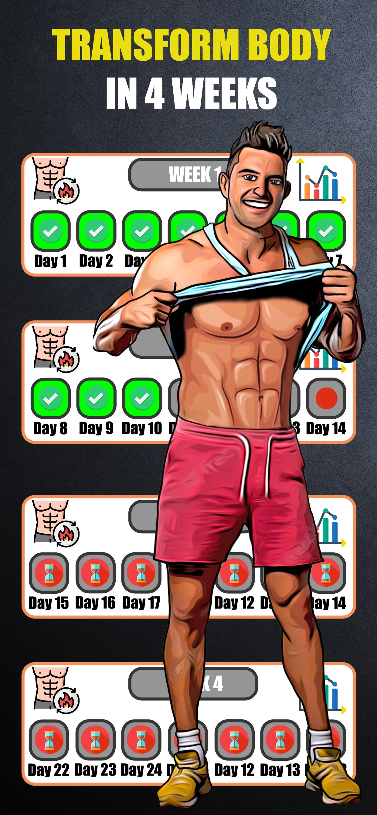 Home Workout - Fitness Planner iphone screenshot 8