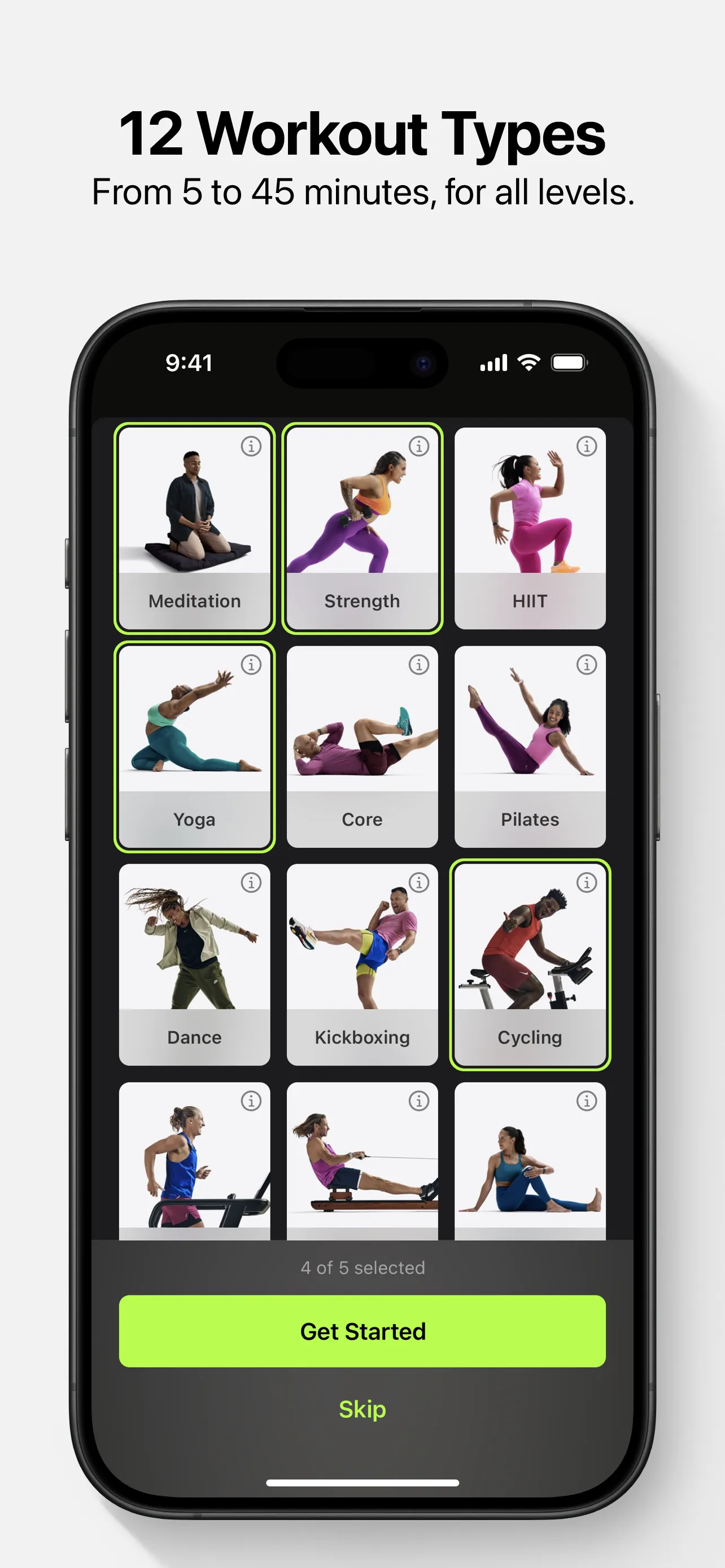 Apple Fitness iphone screenshot 2