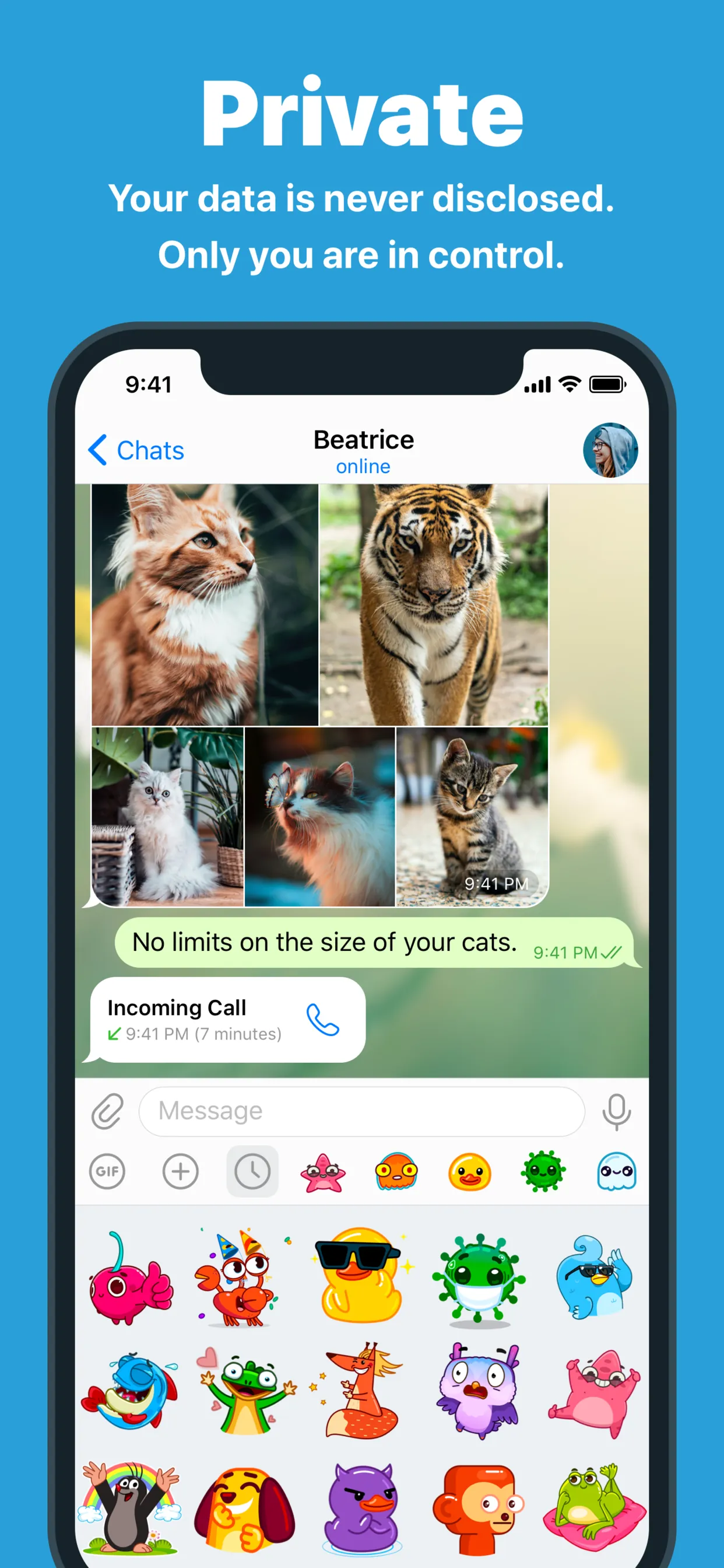 Telegram Messenger iphone screenshot 4