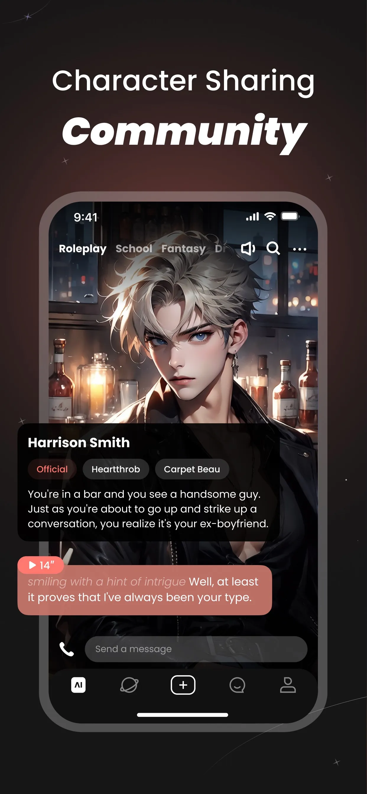 SynClub:Chat With AI Character iphone screenshot 5