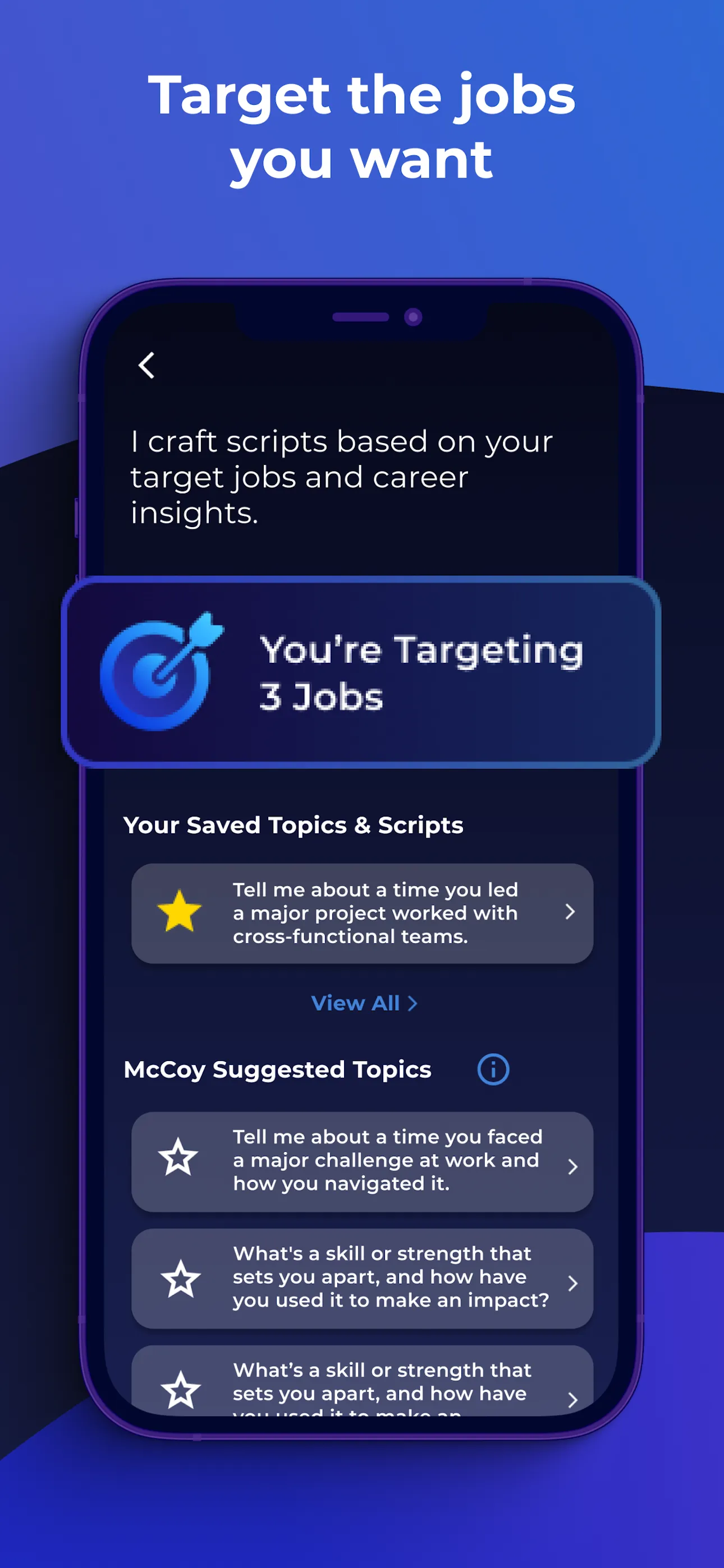 McCoy: The New Career Platform iphone screenshot 3