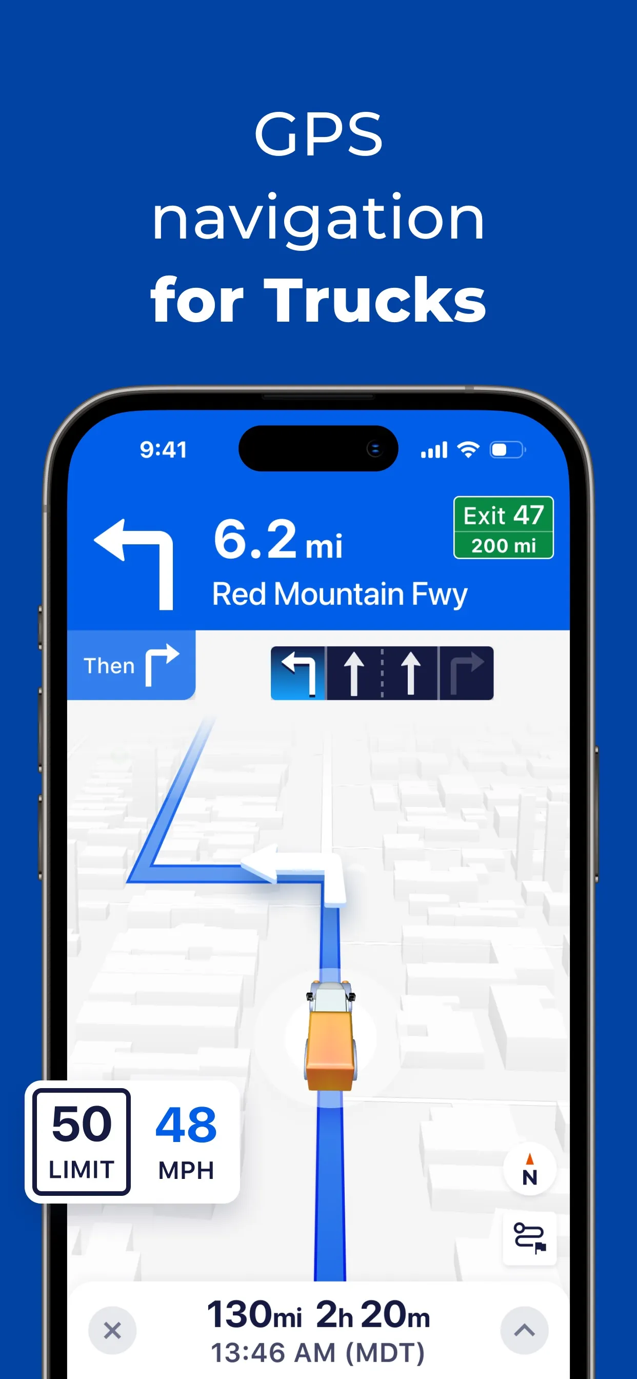 Trucker Path: Truck GPS & Map iphone screenshot 2