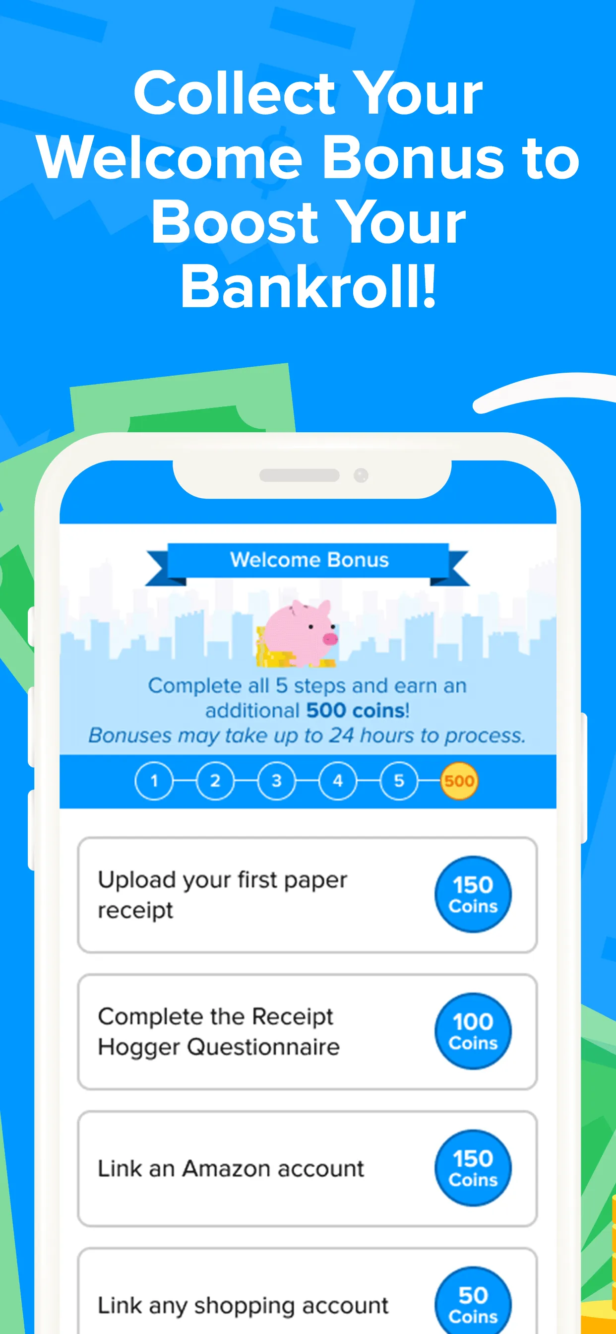 Receipt Hog: Shopping Rewards iphone screenshot 2
