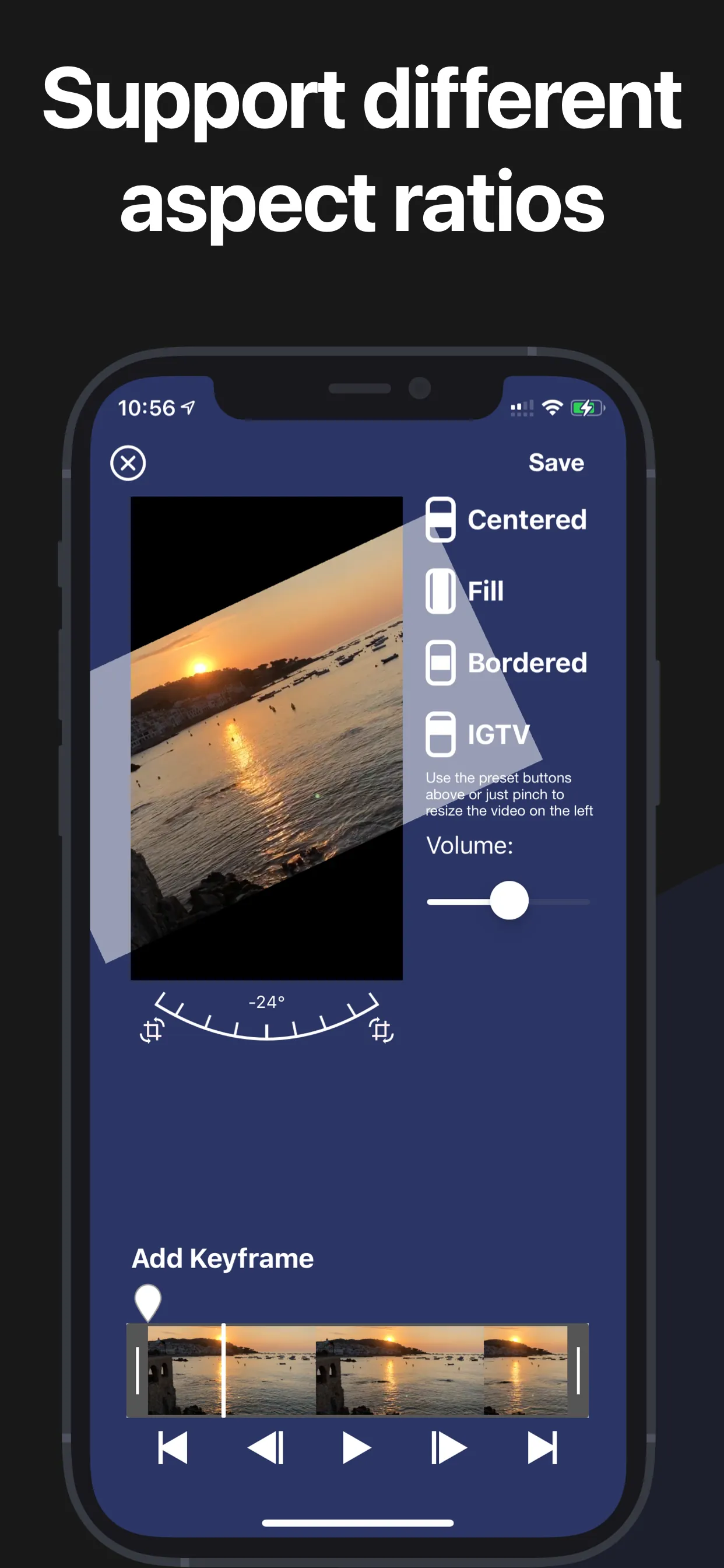 Video Resizer Subtitles Maker iphone screenshot 5