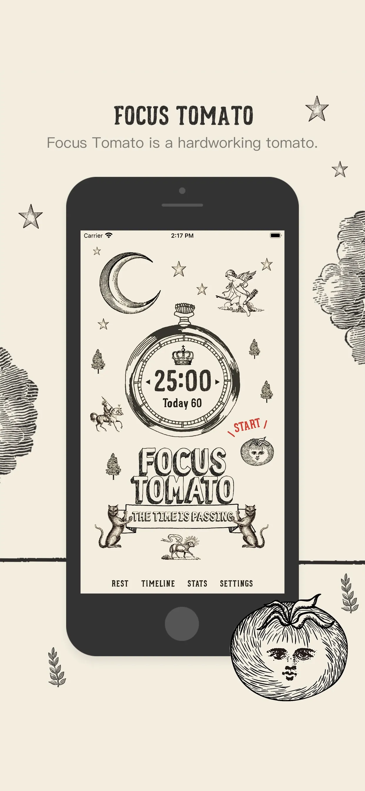 Focus Tomato - Let's focus now iphone screenshot 3