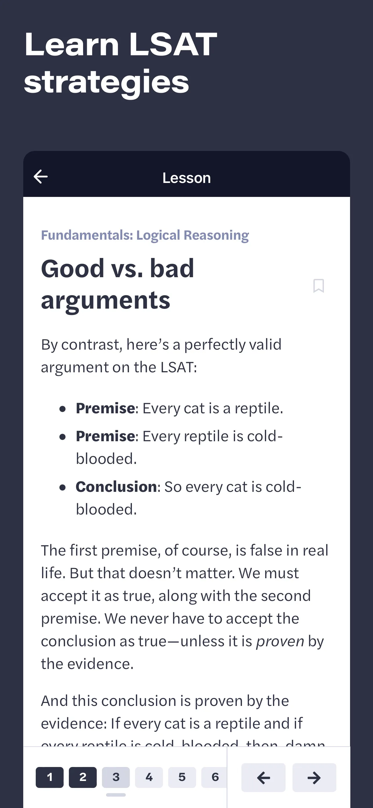 LSAT Demon iphone screenshot 8