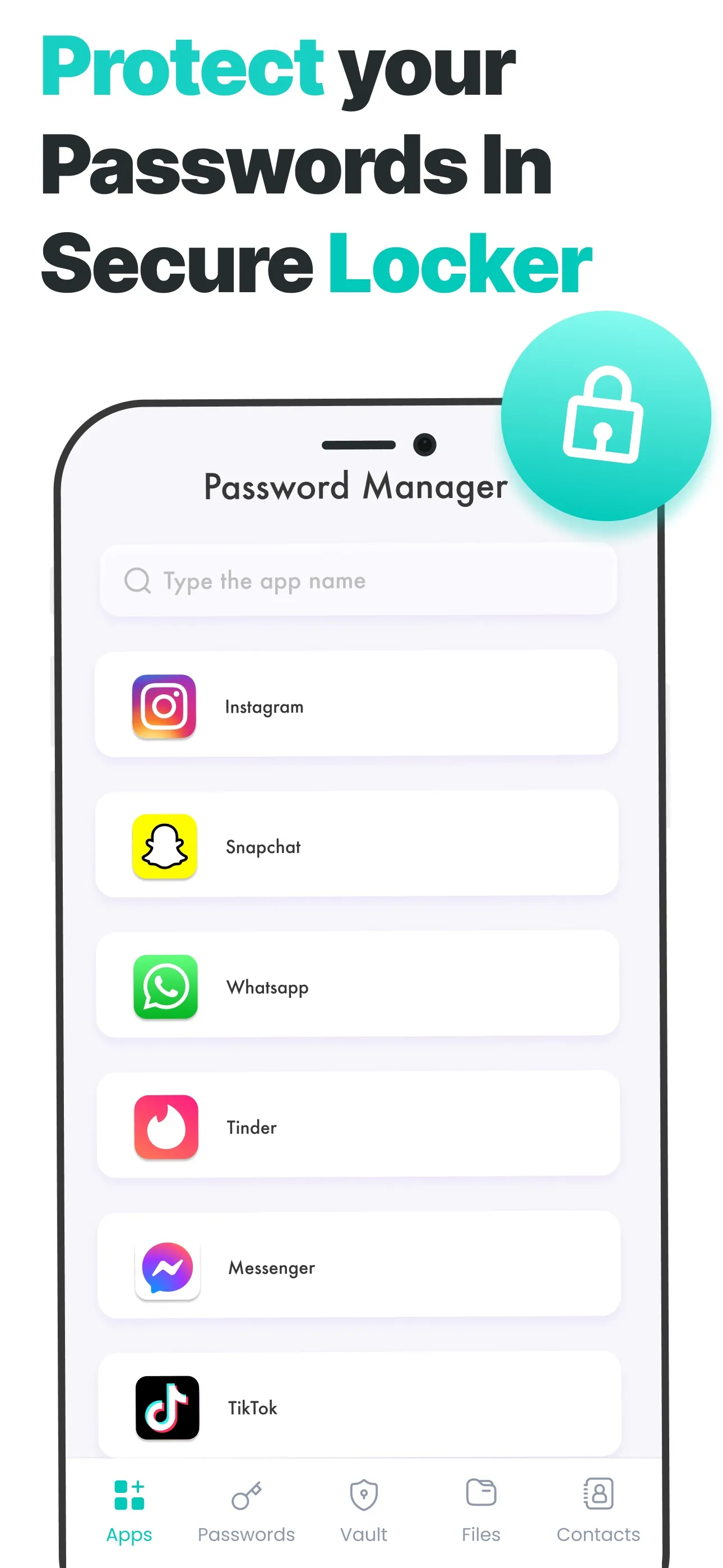 App Lock, Hide Passwords Apps iphone screenshot 5