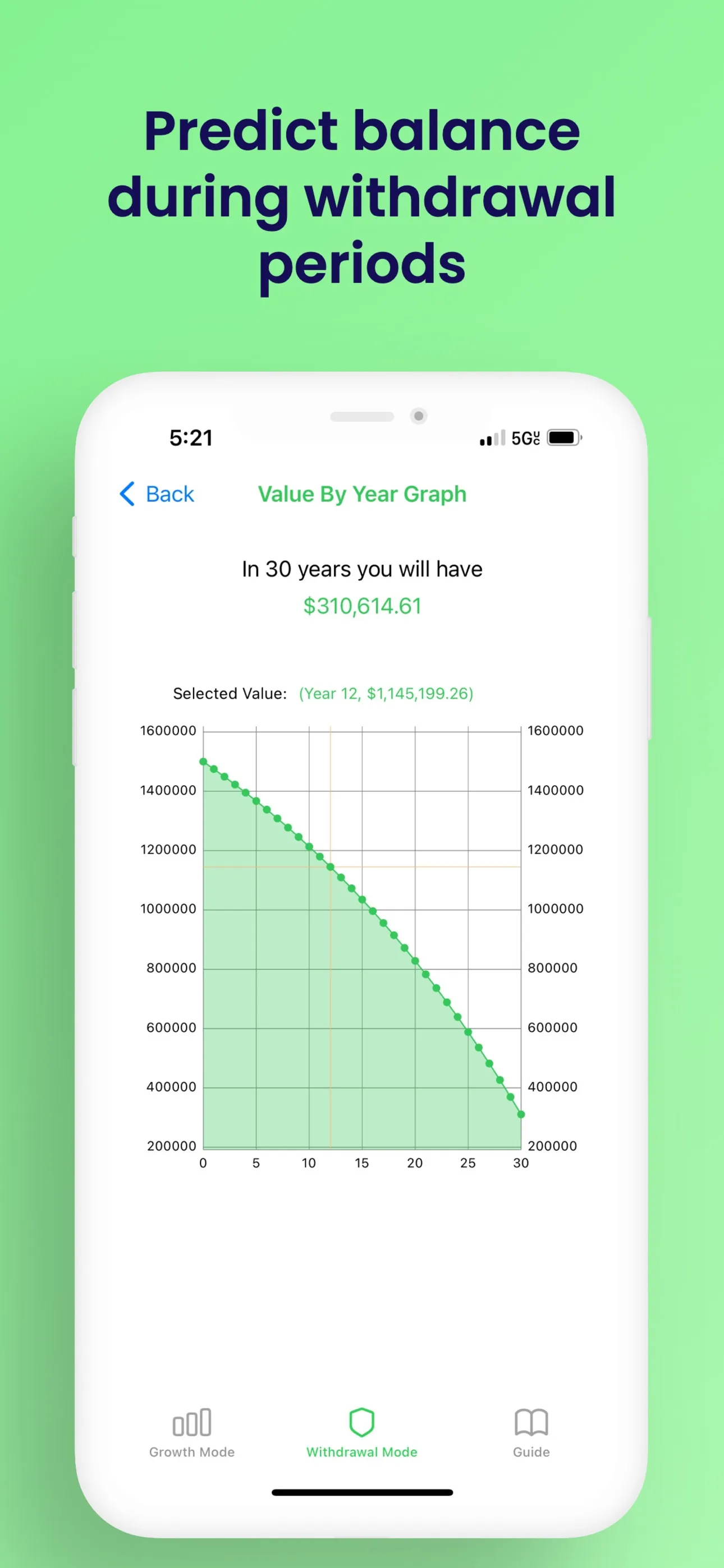 Compound Interest Calc iphone screenshot 5