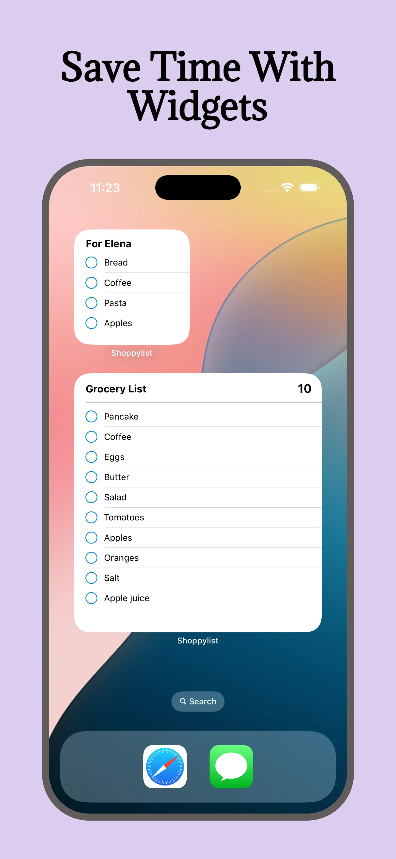Shoppylist - Grocery List iphone screenshot 3