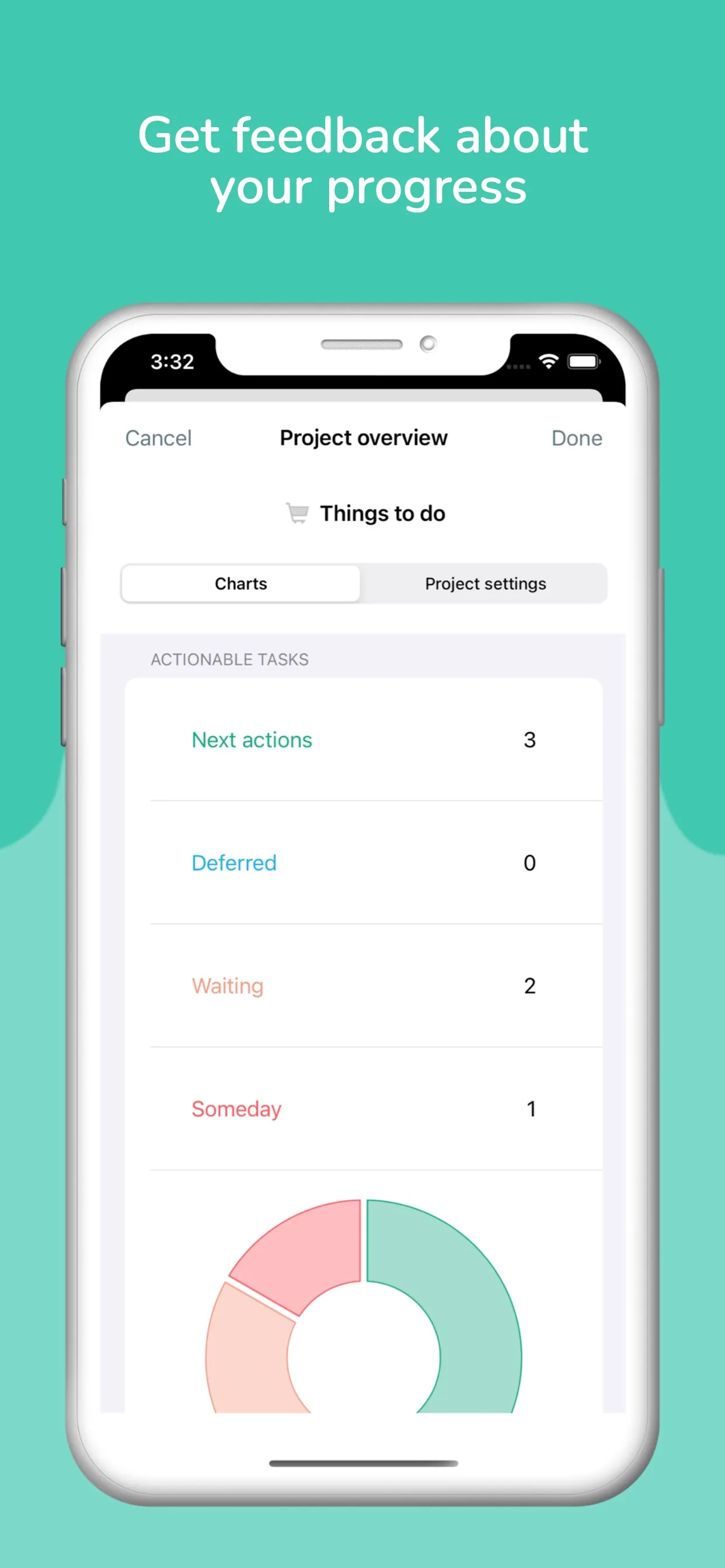 Clair GTD Planner Pro iphone screenshot 4