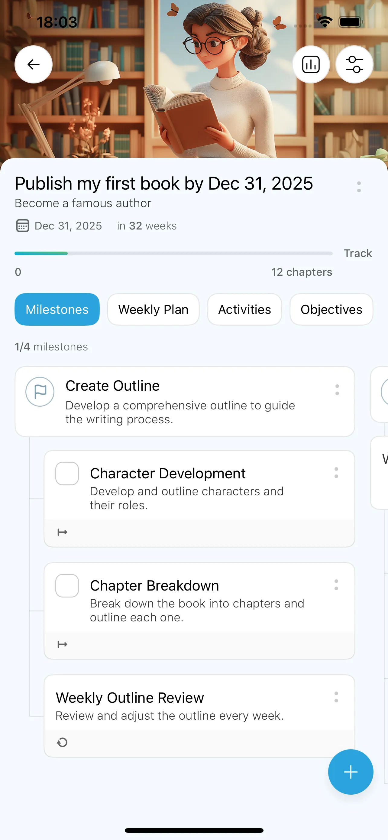 Goal Tracker & Routine Planner iphone screenshot 4