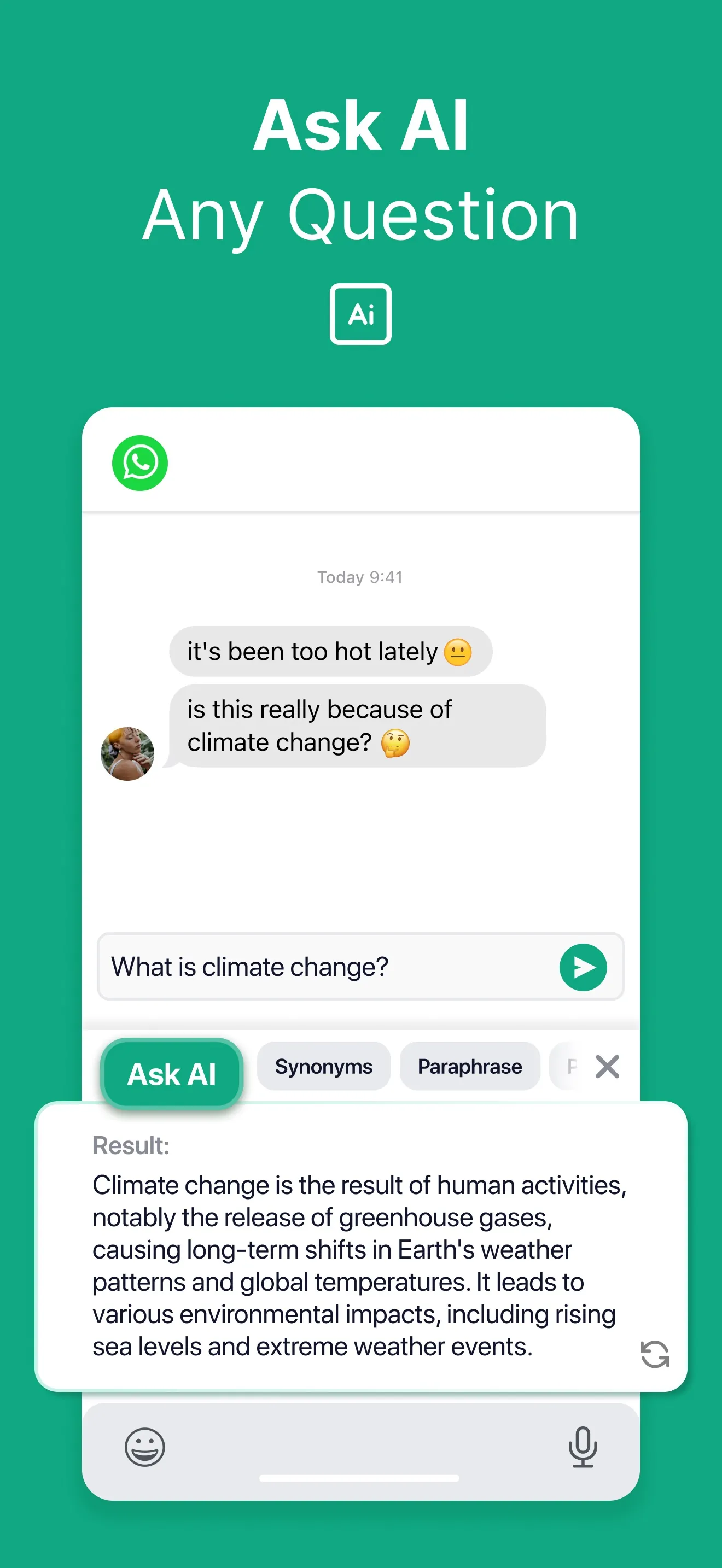 TypeAI: AI Keyboard & Writer iphone screenshot 4