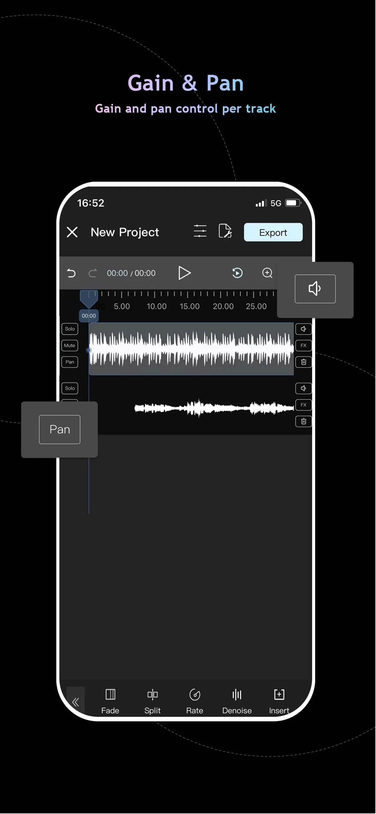 Audio Editor : Audiolab iphone screenshot 6