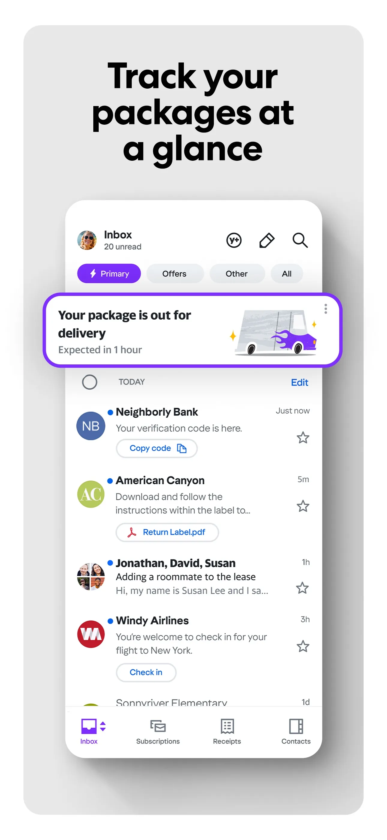 Yahoo Mail iphone screenshot 6