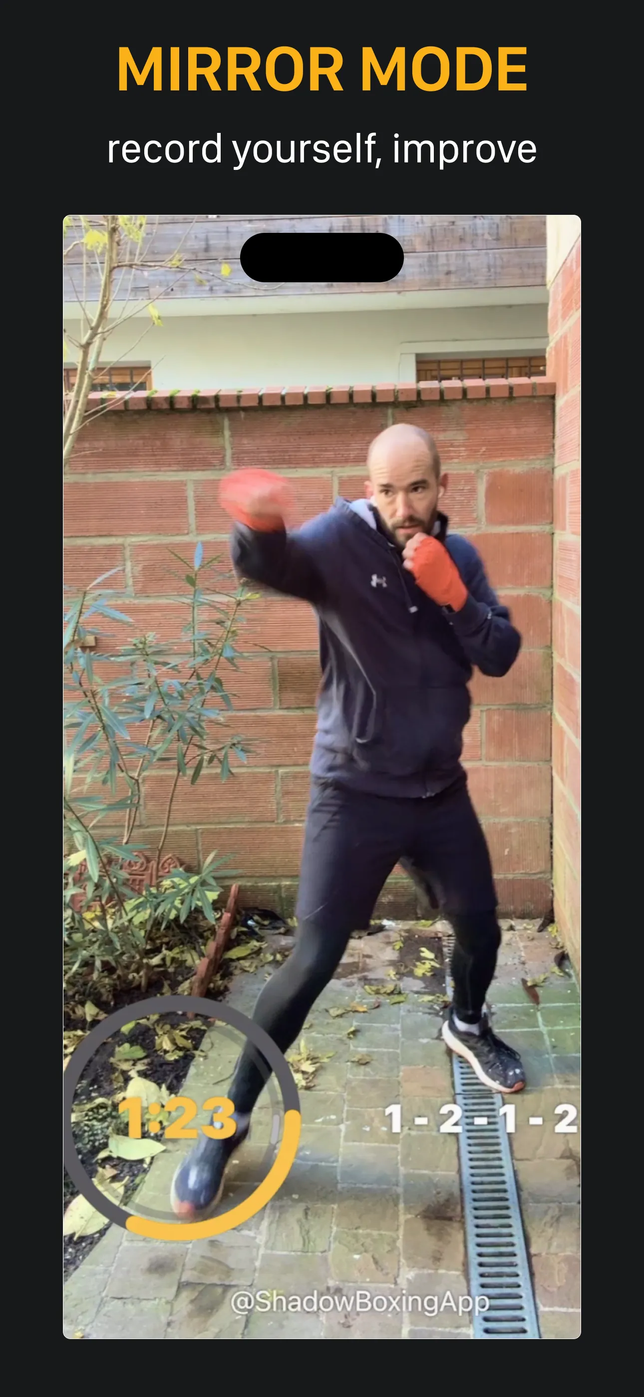 Shadow Boxing Workout App iphone screenshot 9