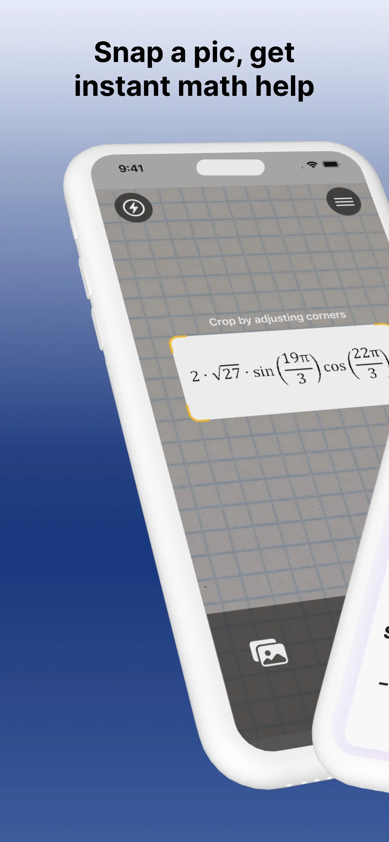 The Math Solver App® iphone screenshot 1
