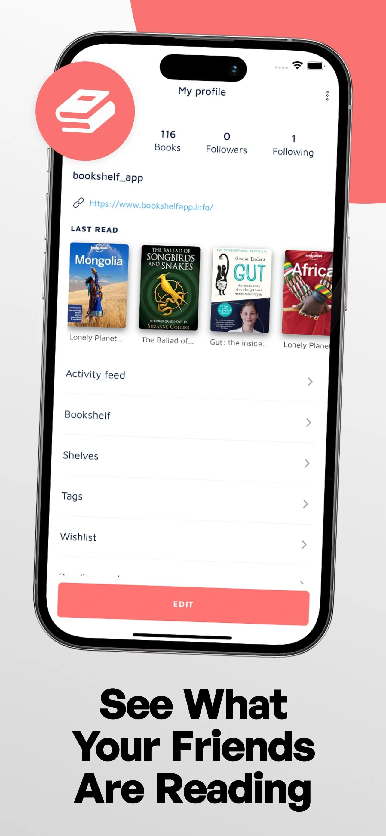 Bookshelf-Your virtual library iphone screenshot 5