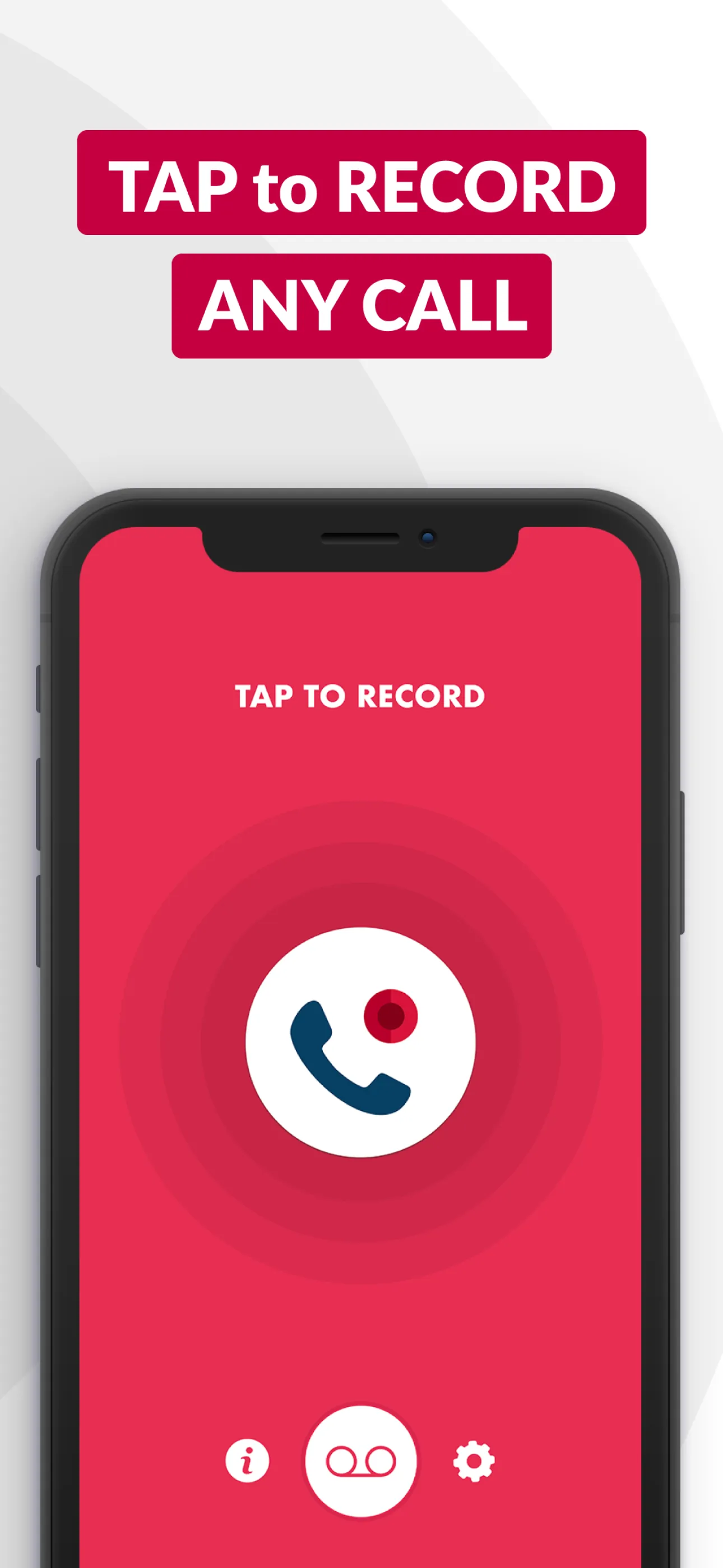 Phone Call Recorder Free of Ad iphone screenshot 3