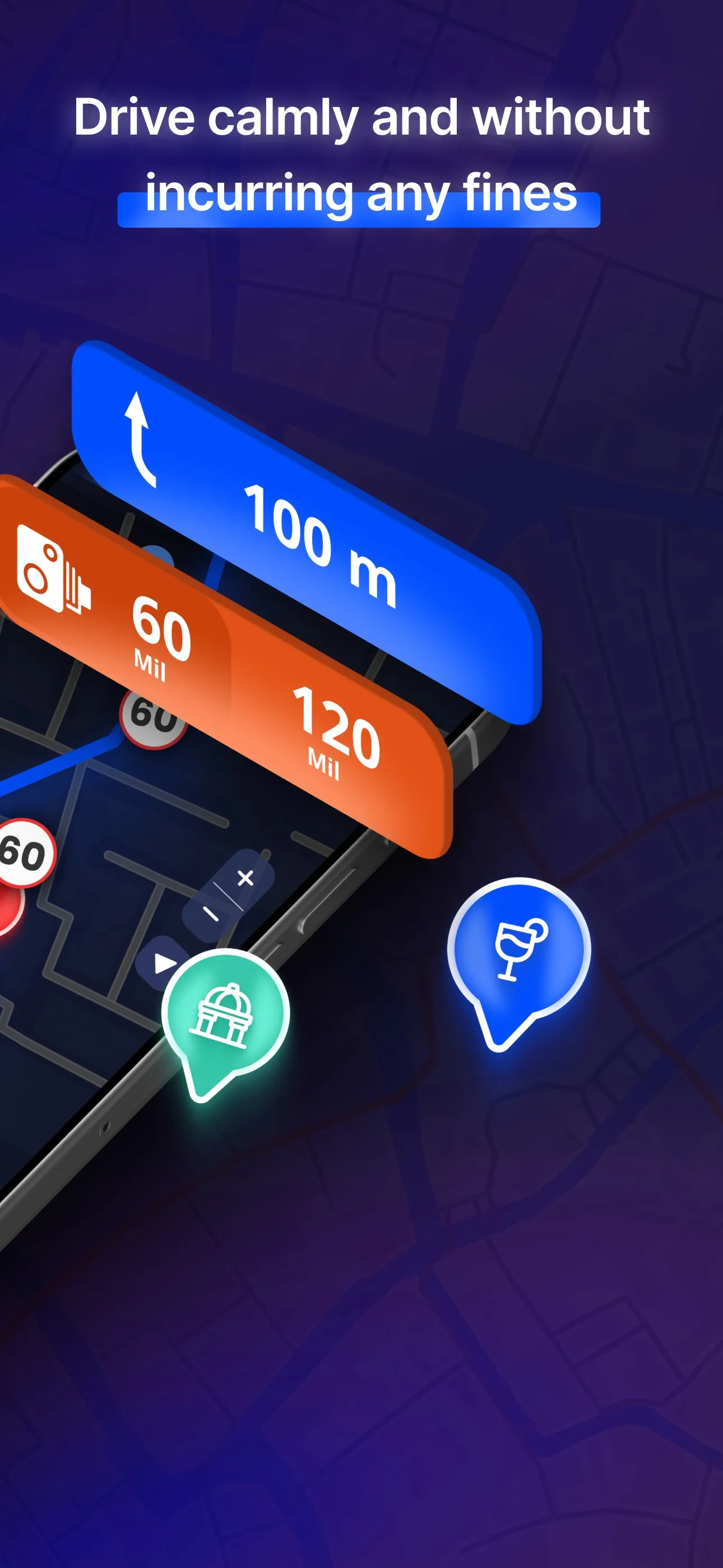 MapXplorer: Navigation, Radar iphone screenshot 2