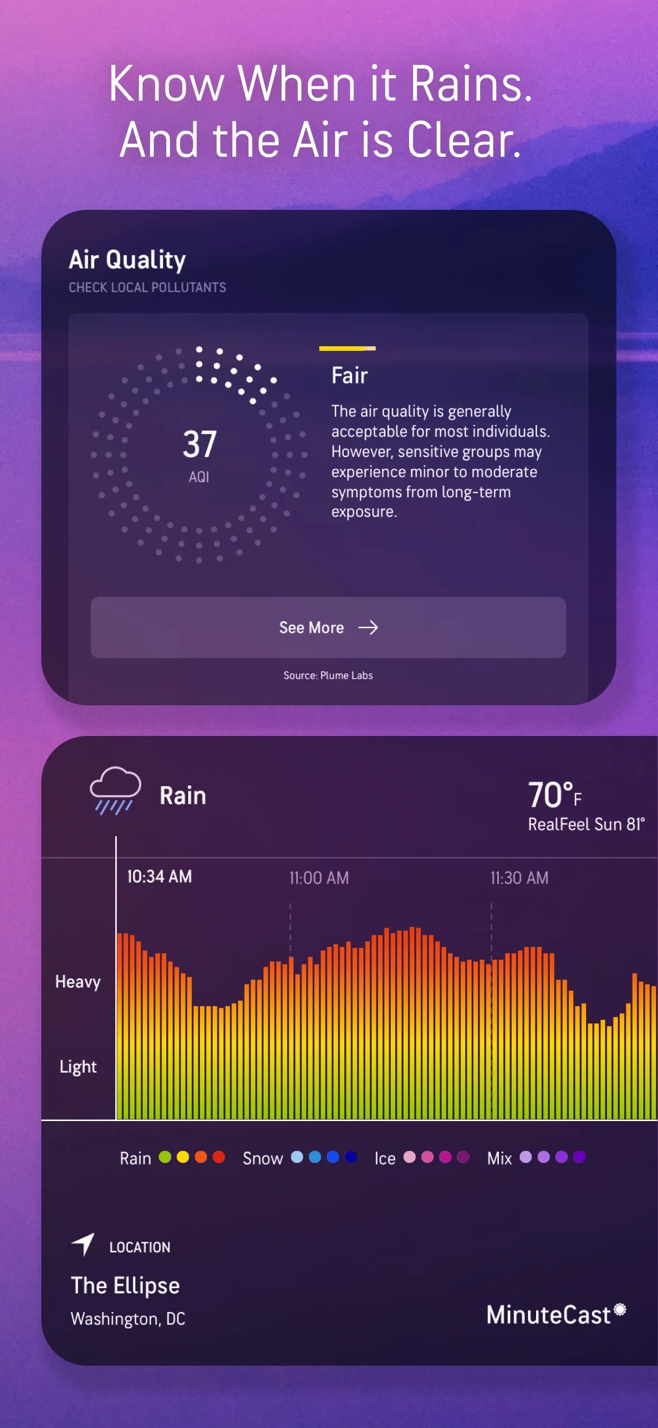 AccuWeather: Weather Forecast iphone screenshot 6