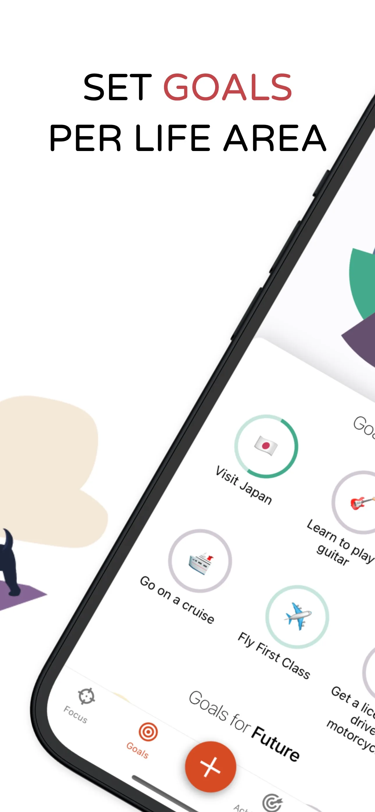 Goal Tracker – Ambitionist iphone screenshot 2
