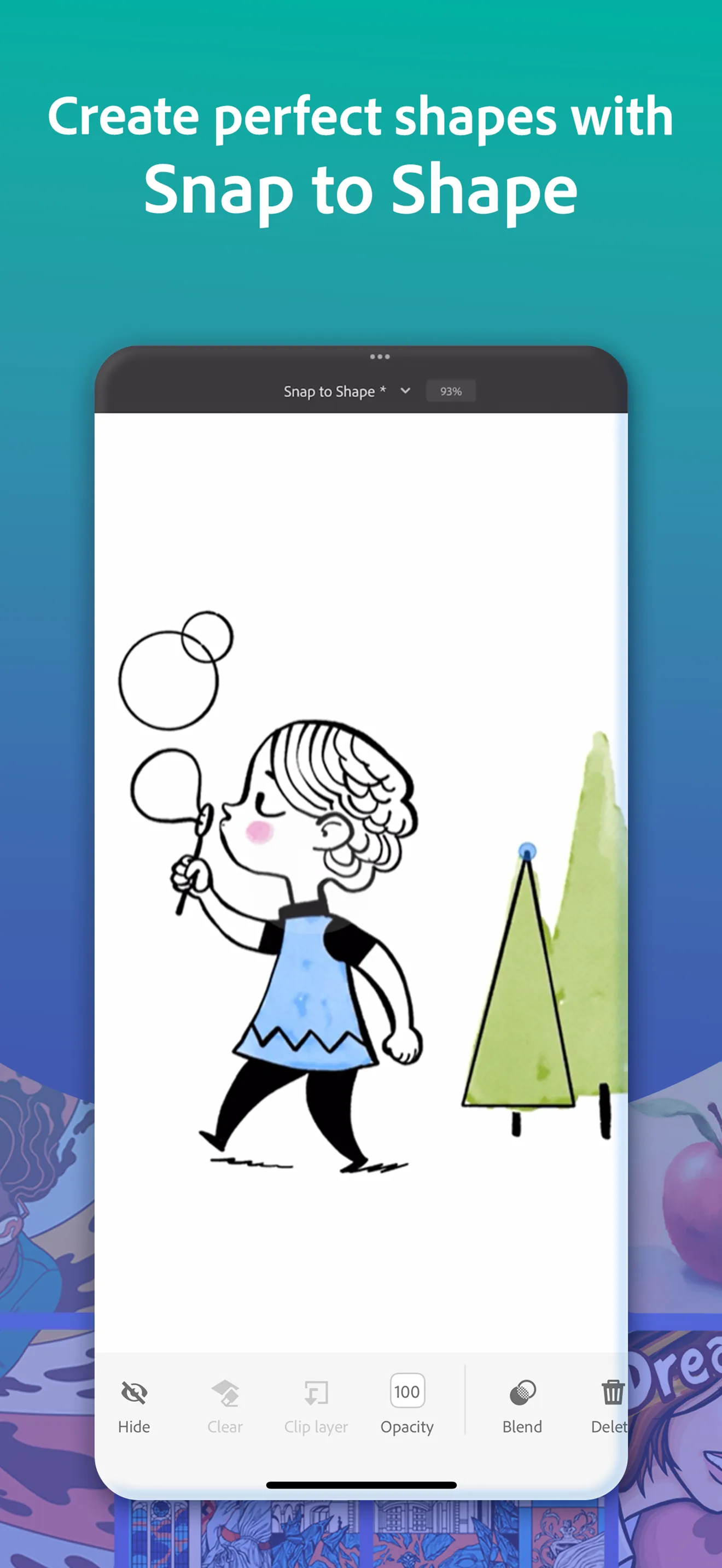 Adobe Fresco: Painting Studio iphone screenshot 7