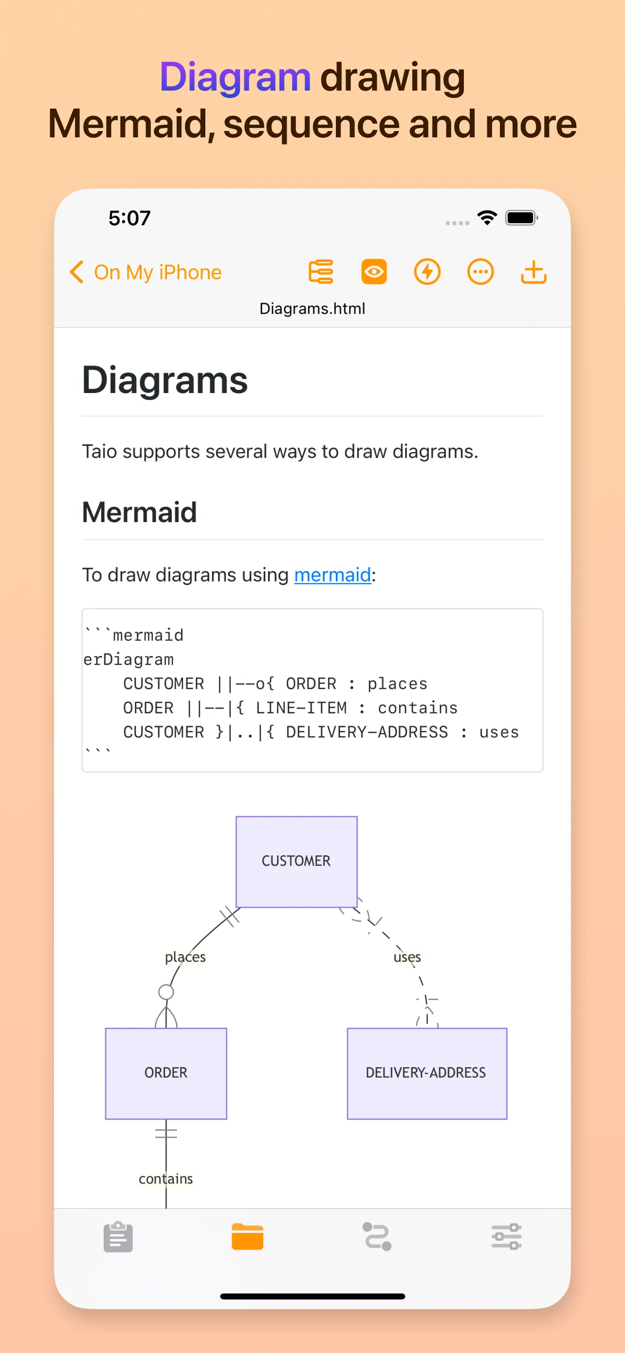 Taio - Markdown & Text Actions iphone screenshot 5