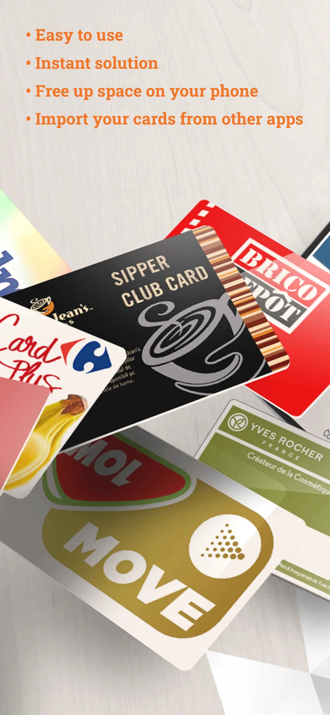 VirtualCards-Loyalty Wallet iphone screenshot 3