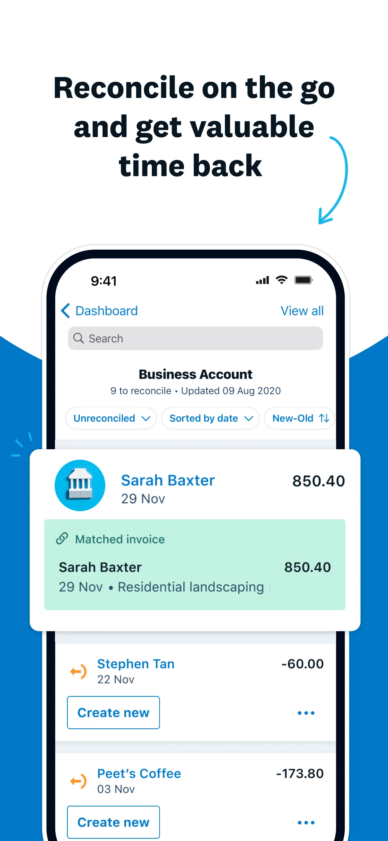 Xero Accounting for business iphone screenshot 5