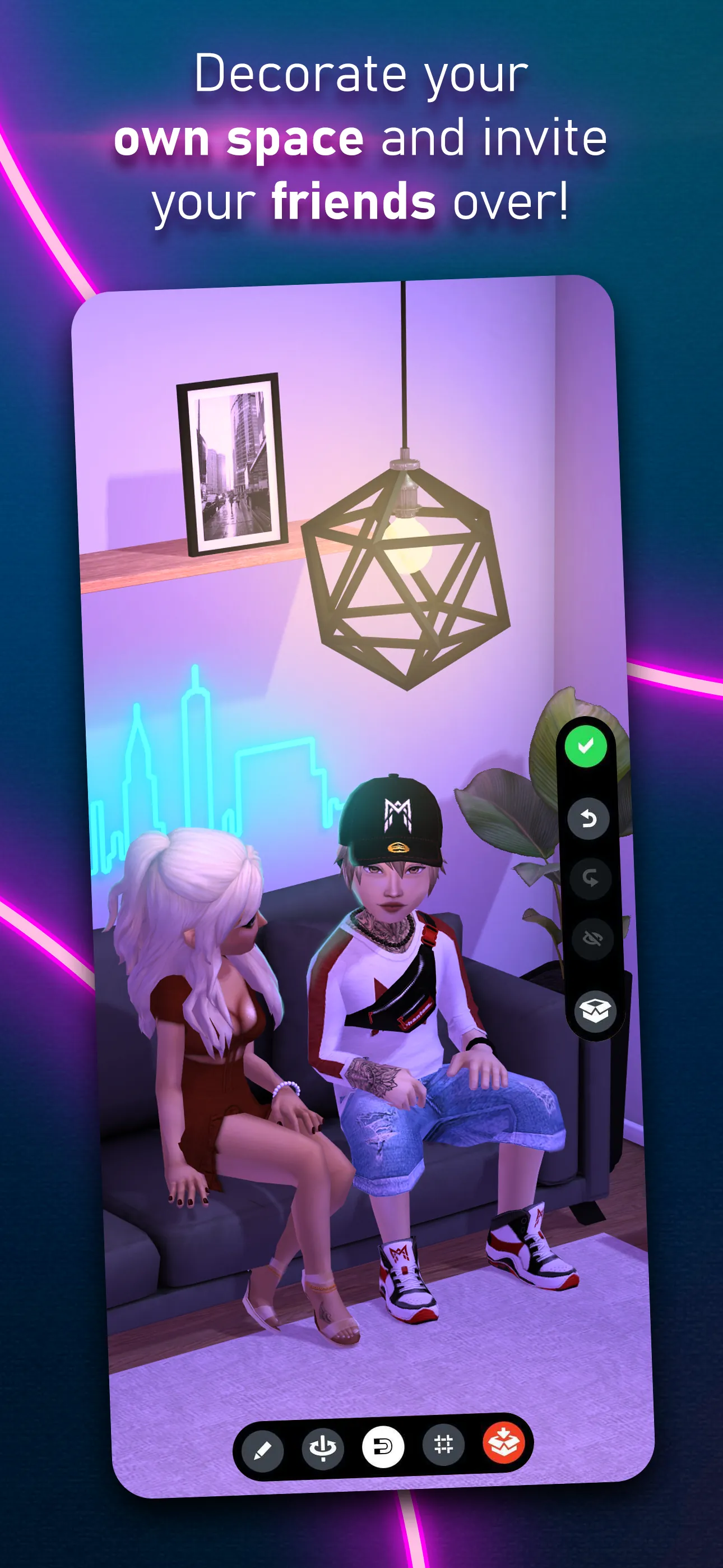 Club Cooee - 3D Avatar Chat iphone screenshot 7
