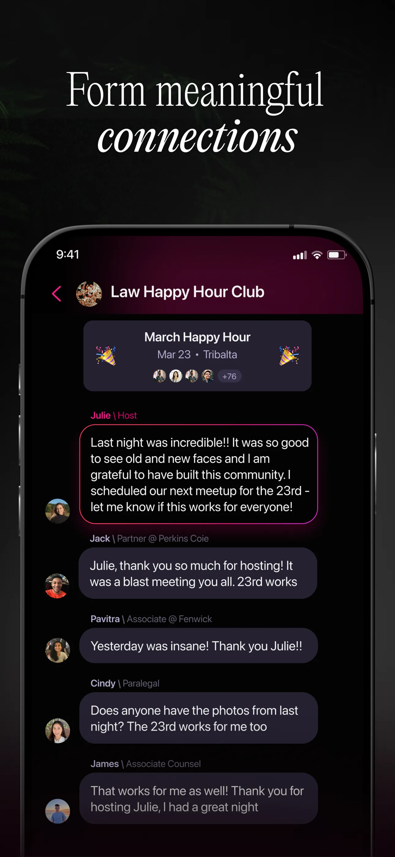 Clockout - Network Socially iphone screenshot 5