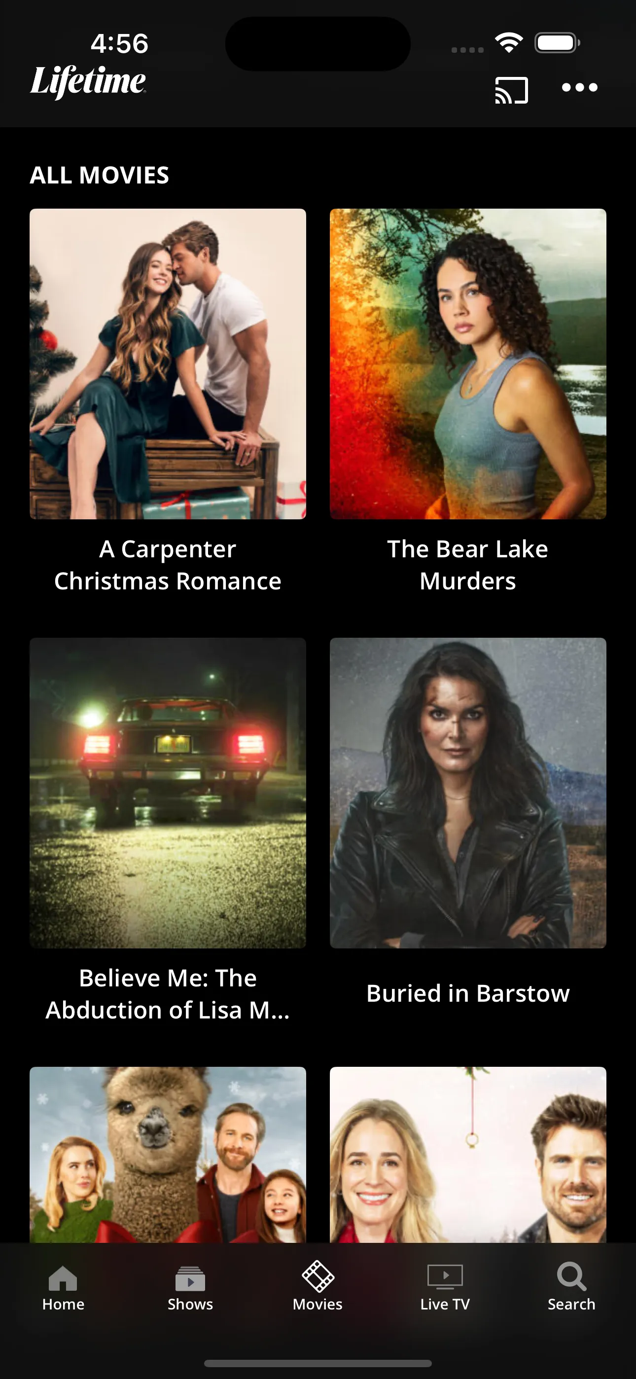 Lifetime: TV Shows & Movies iphone screenshot 2