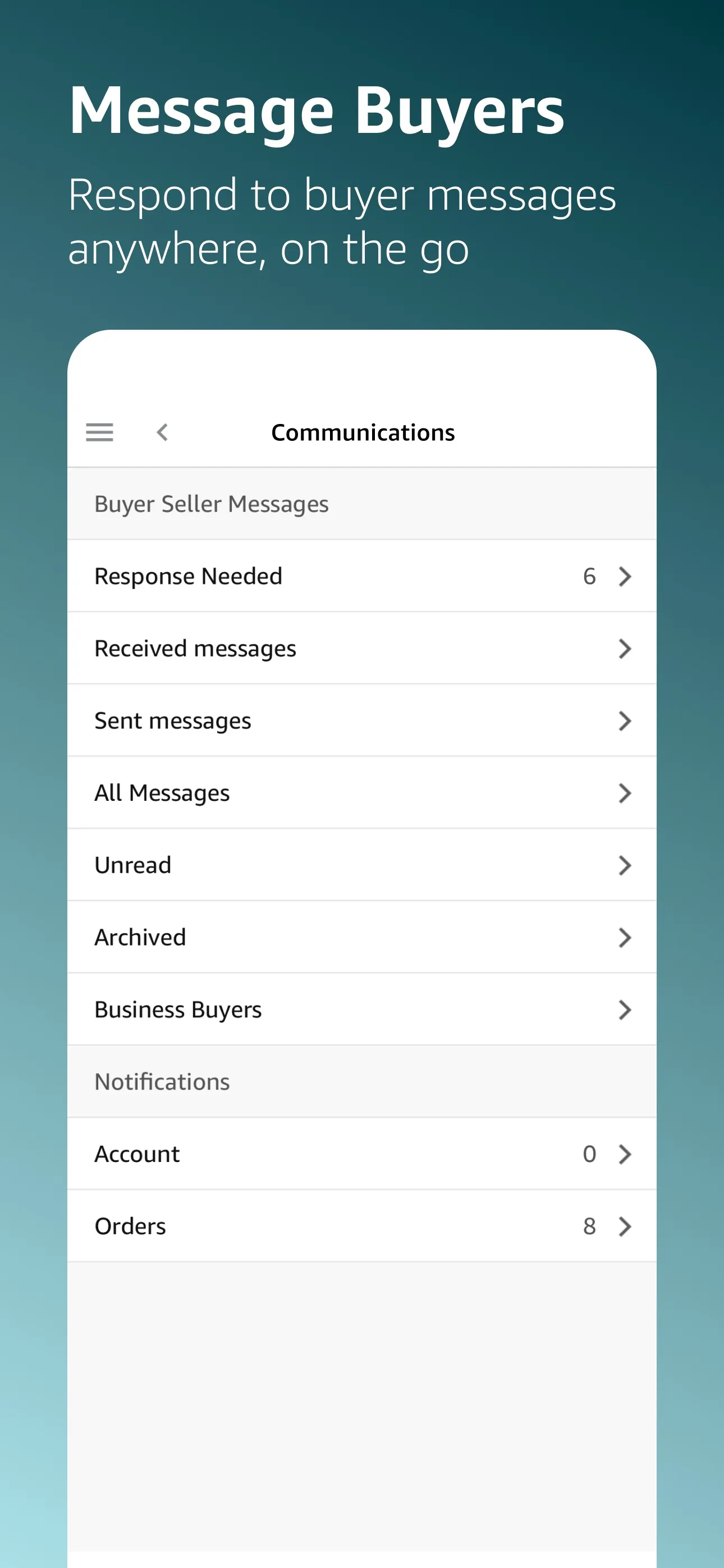 Amazon Seller iphone screenshot 9