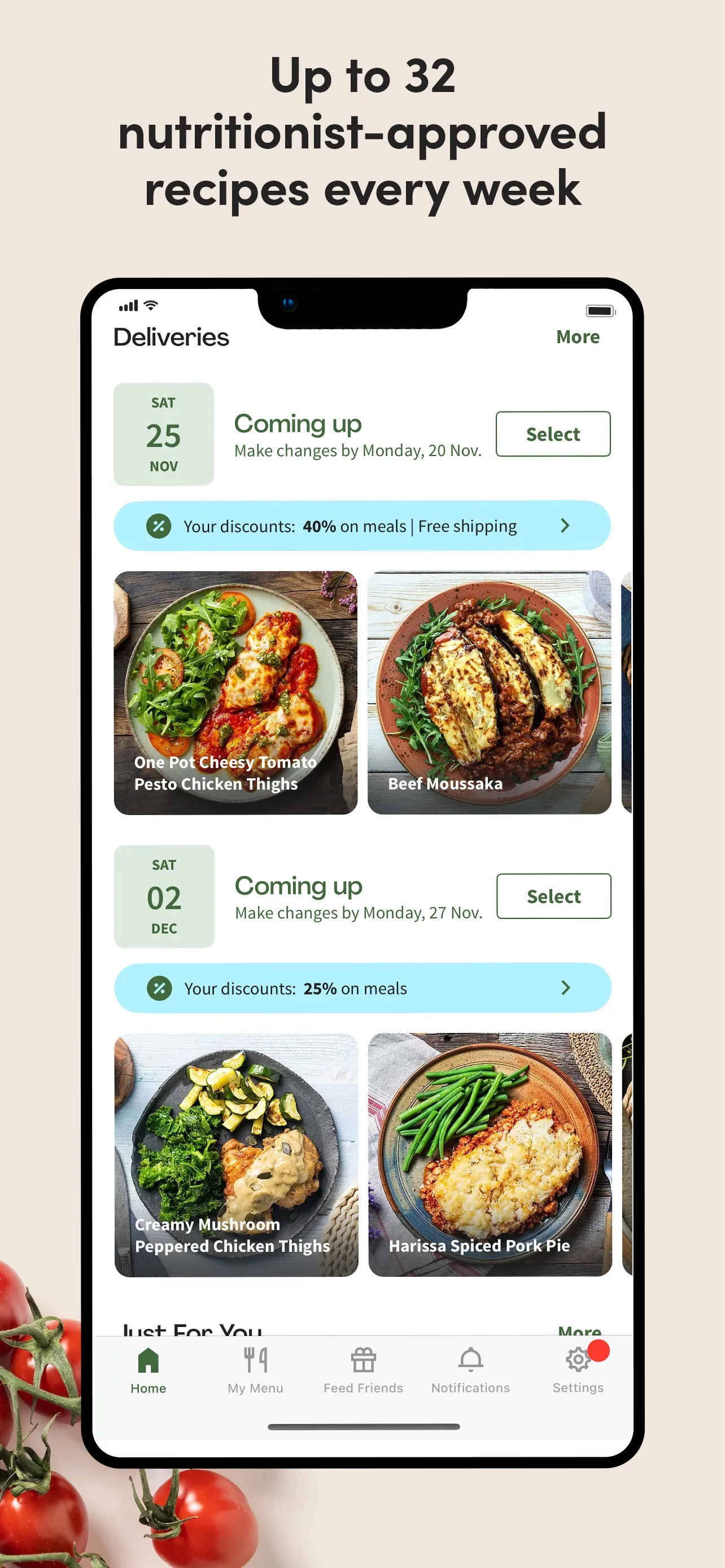 Green Chef: Healthy Recipes iphone screenshot 4