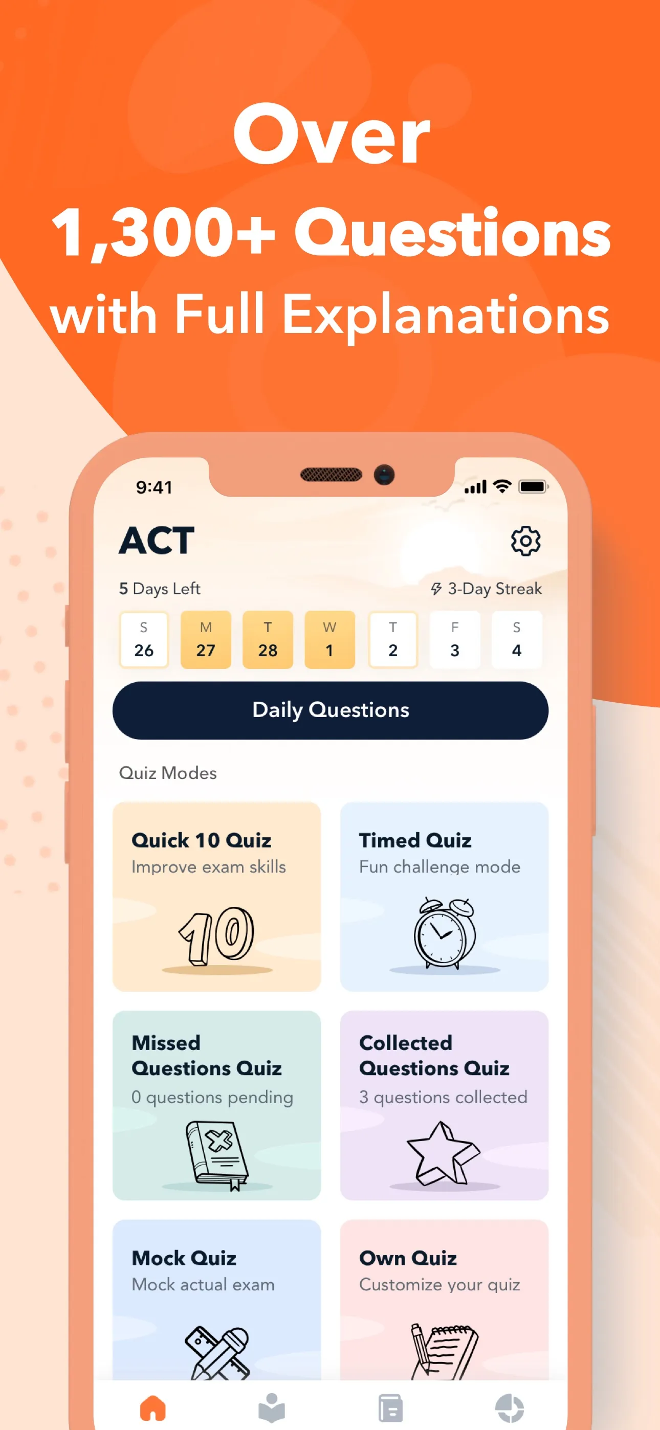 ACT Prep: Practice Test 2025 iphone screenshot 2