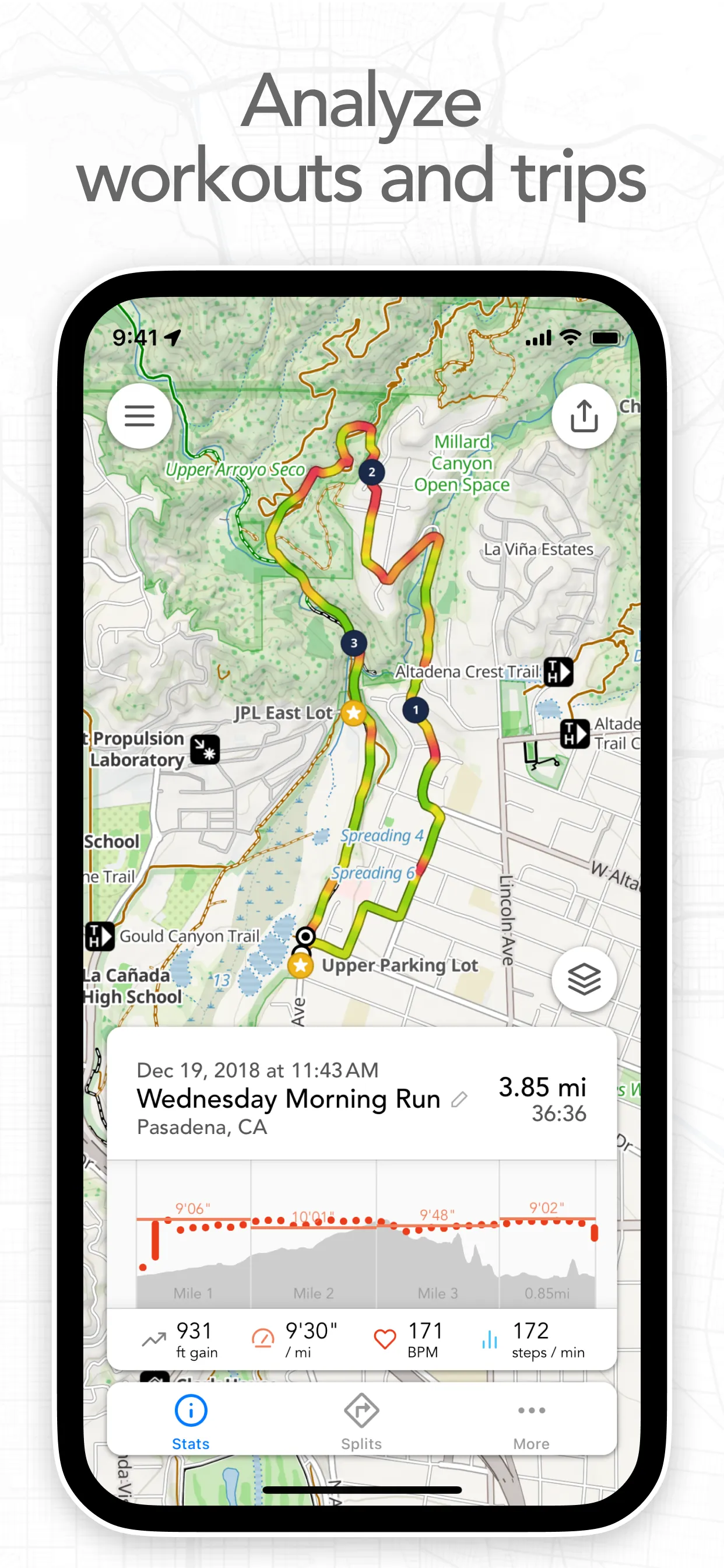 Footpath Route Planner iphone screenshot 7