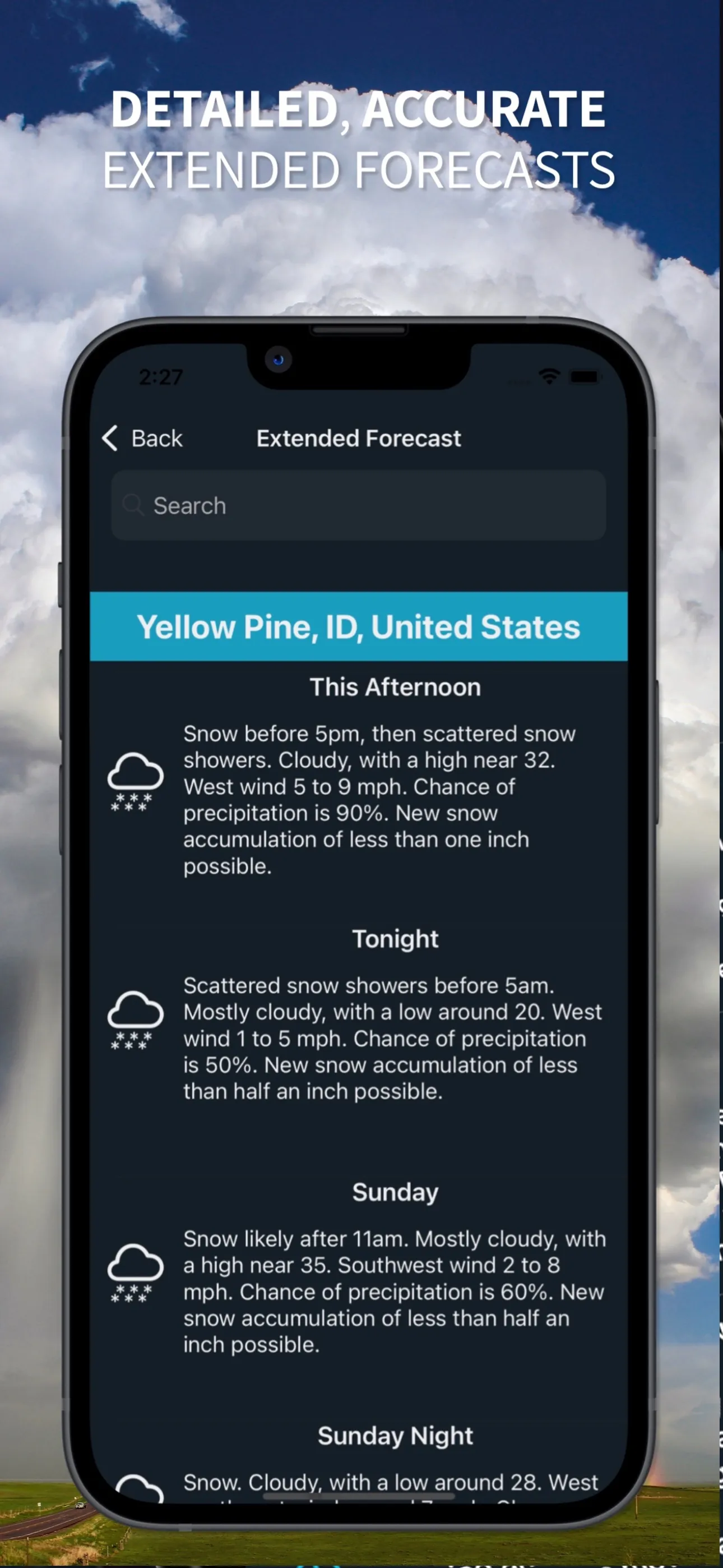 NWS Weather: Deep Weather iphone screenshot 5
