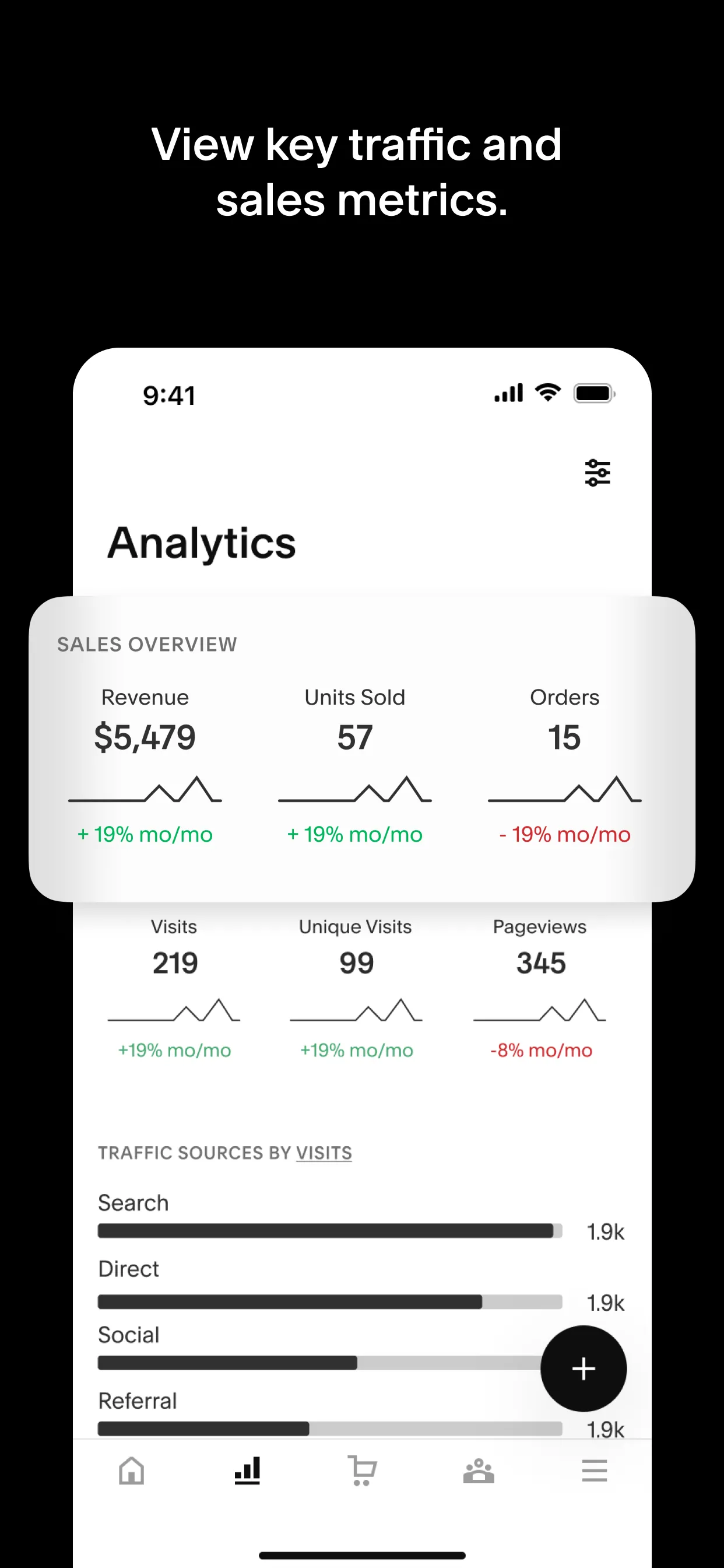 Squarespace: Run your business iphone screenshot 6